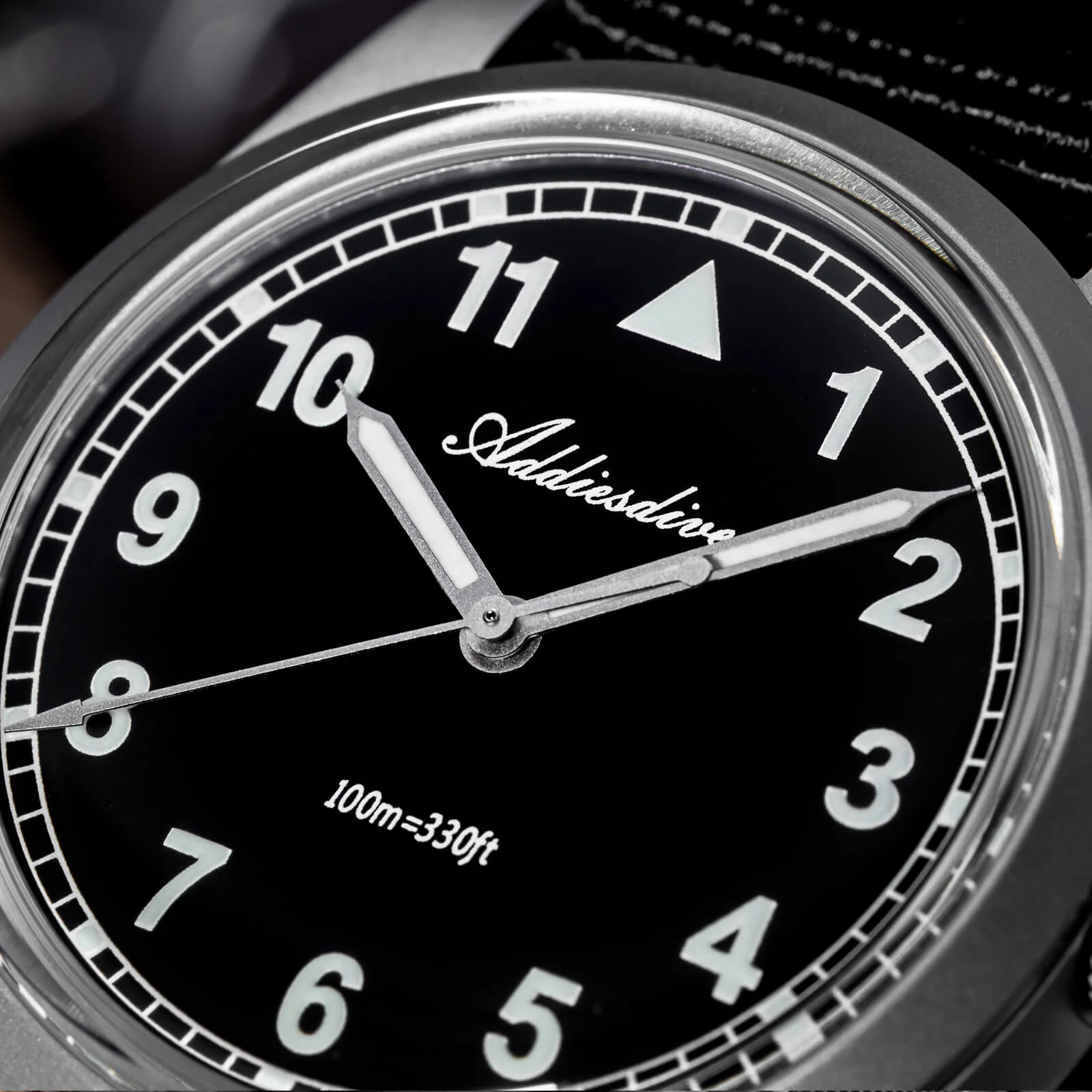 ADDIESDIVE 36mm VH31 Retro Pilot Field Watch AD2079 - Image 6