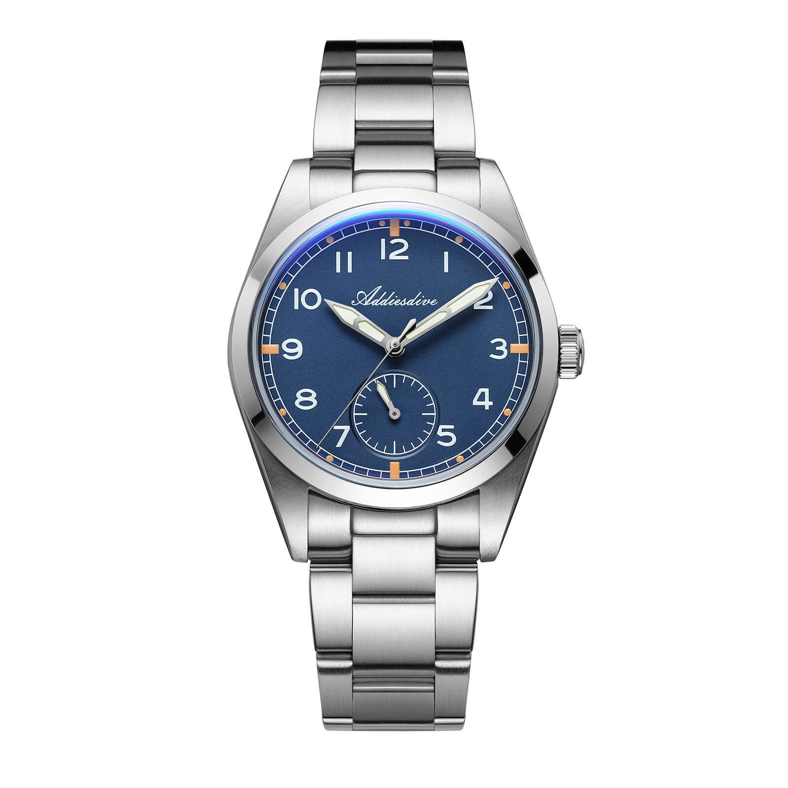 ★Weekly Deal★ADDIESDIVE 36mm VH60 Vintage Pilot Watch（AD2099） - Image 10
