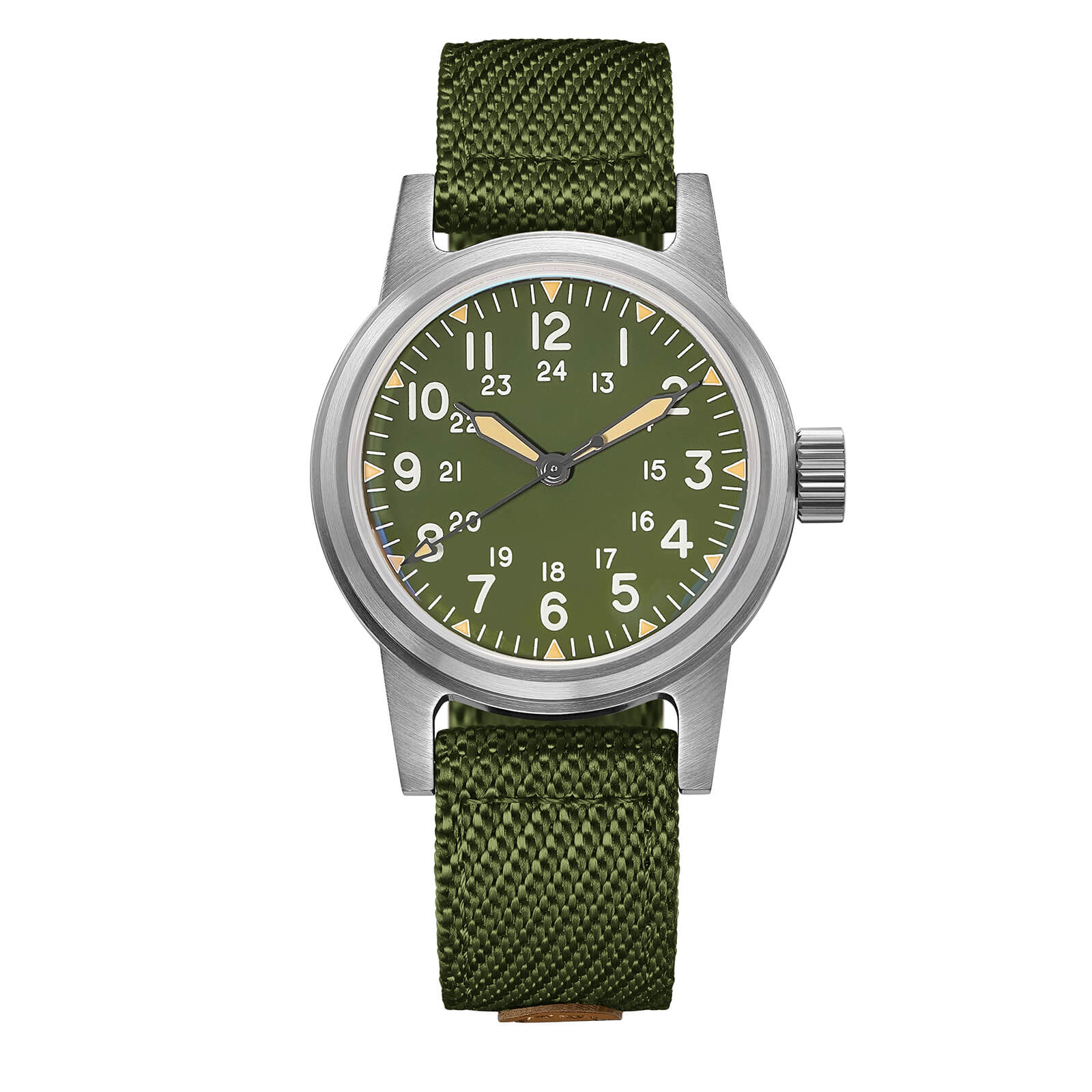 ADDIESDIVE 36mm Vintage Mechanical Watch AD2088