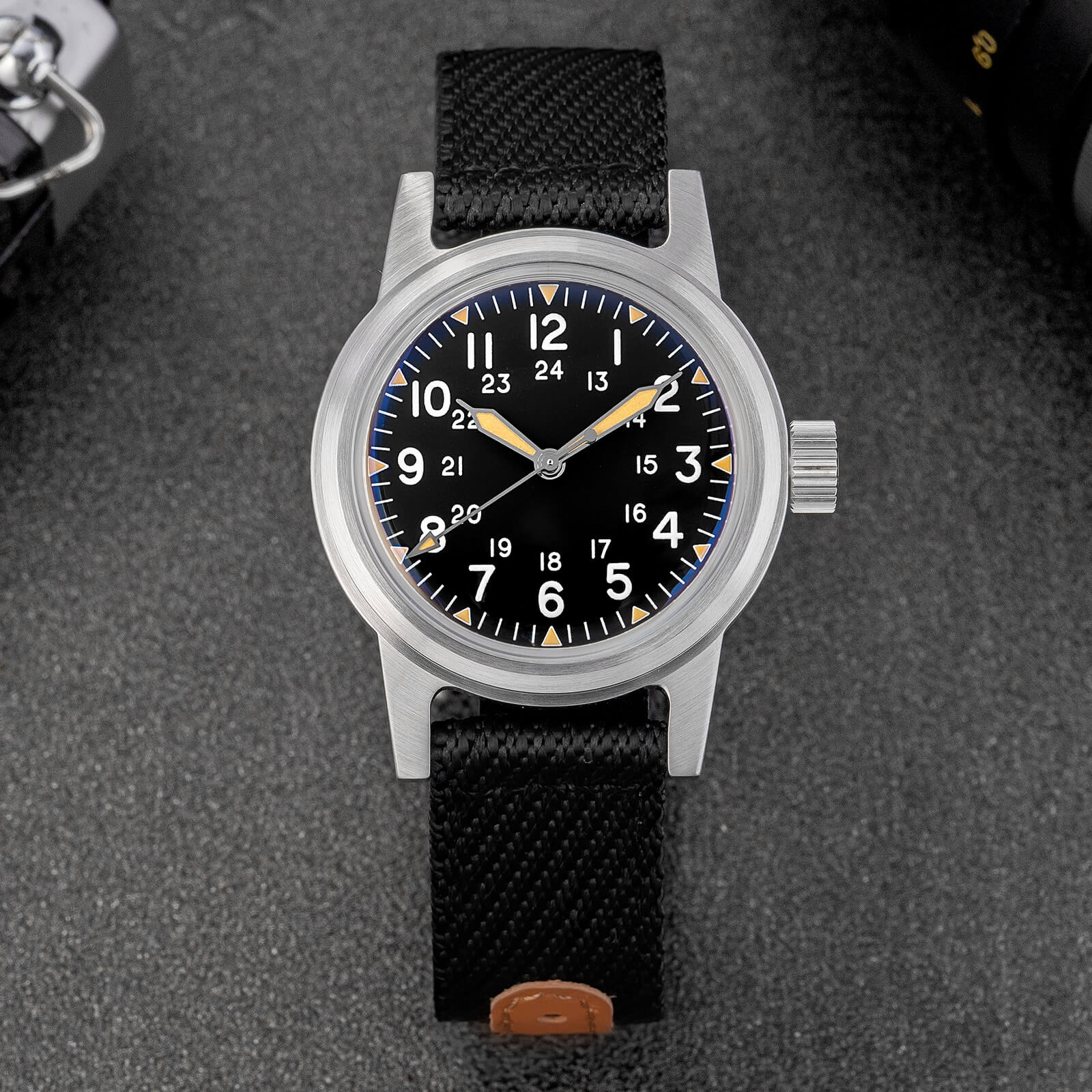 ADDIESDIVE 36mm Vintage Mechanical Watch AD2088 - Image 11