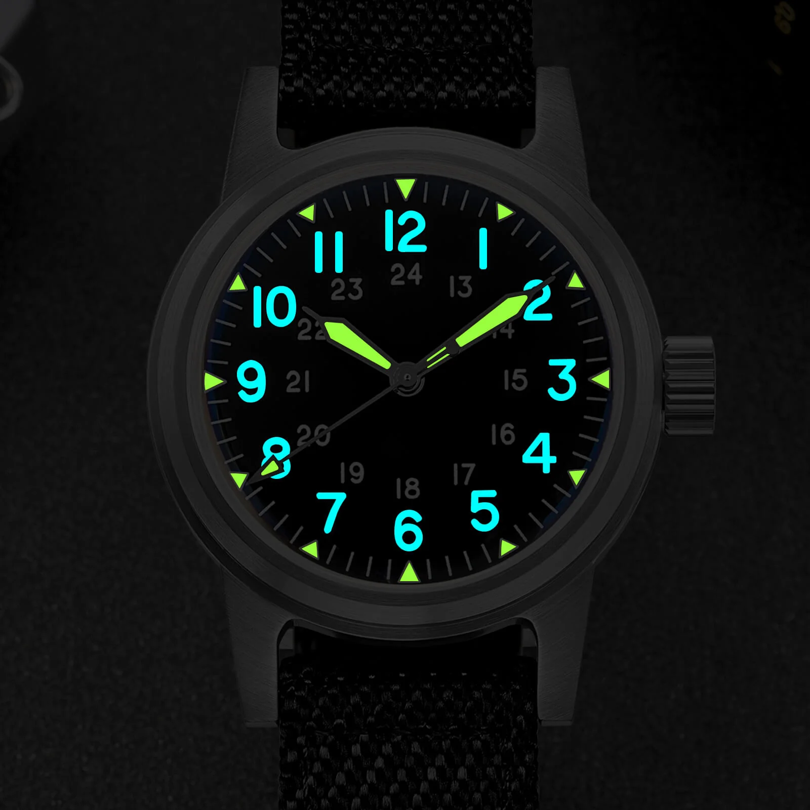 ADDIESDIVE 36mm Vintage Mechanical Watch AD2088 - Image 12