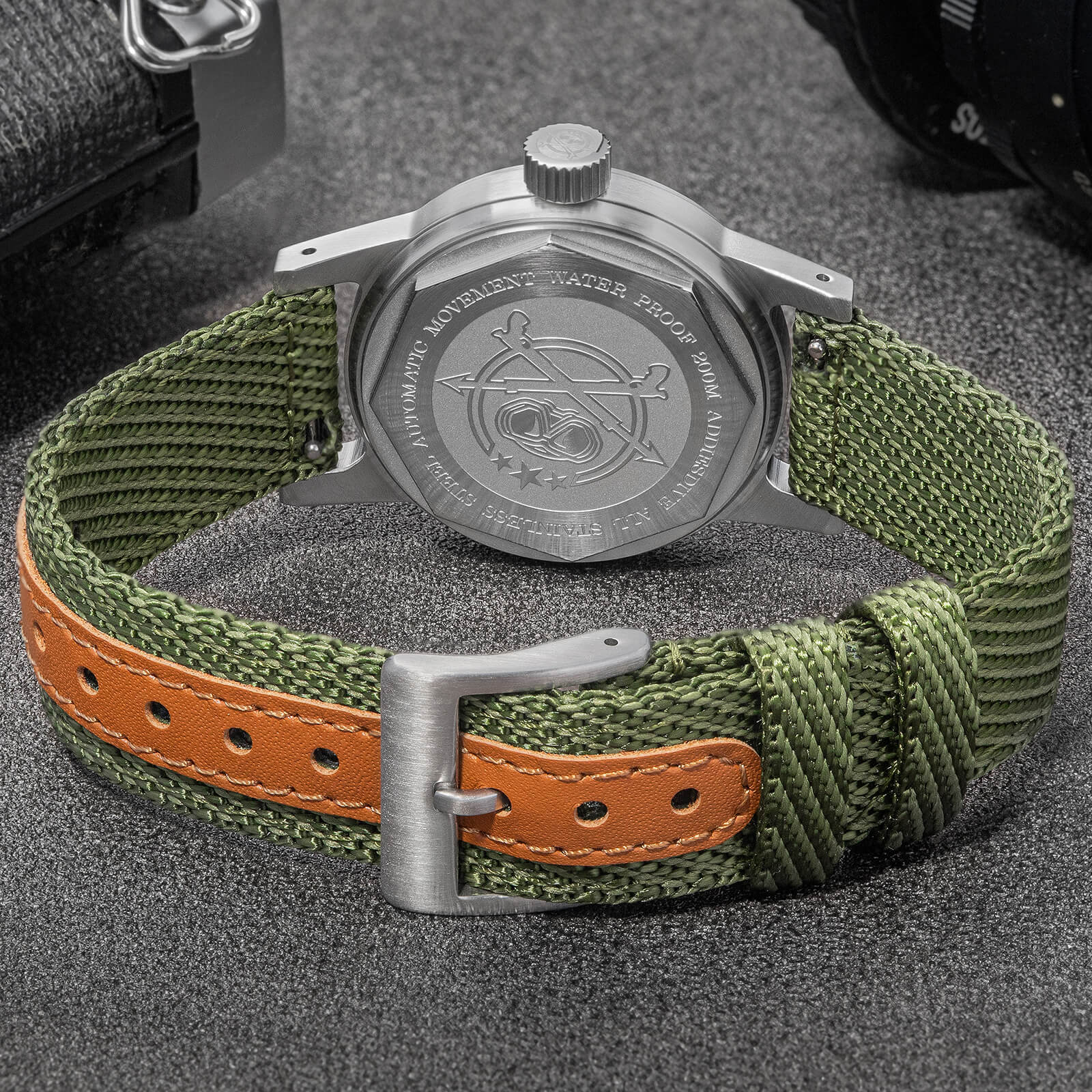 ADDIESDIVE 36mm Vintage Mechanical Watch AD2088 - Image 21