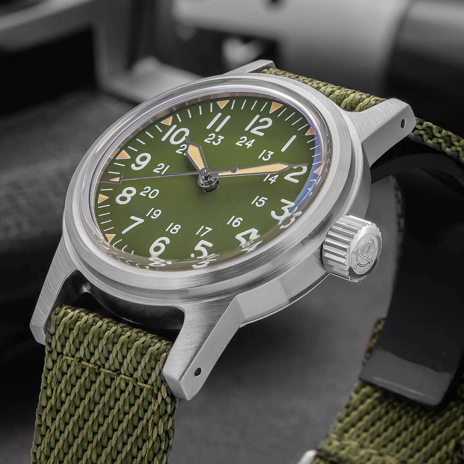 ADDIESDIVE 36mm Vintage Mechanical Watch AD2088 - Image 22
