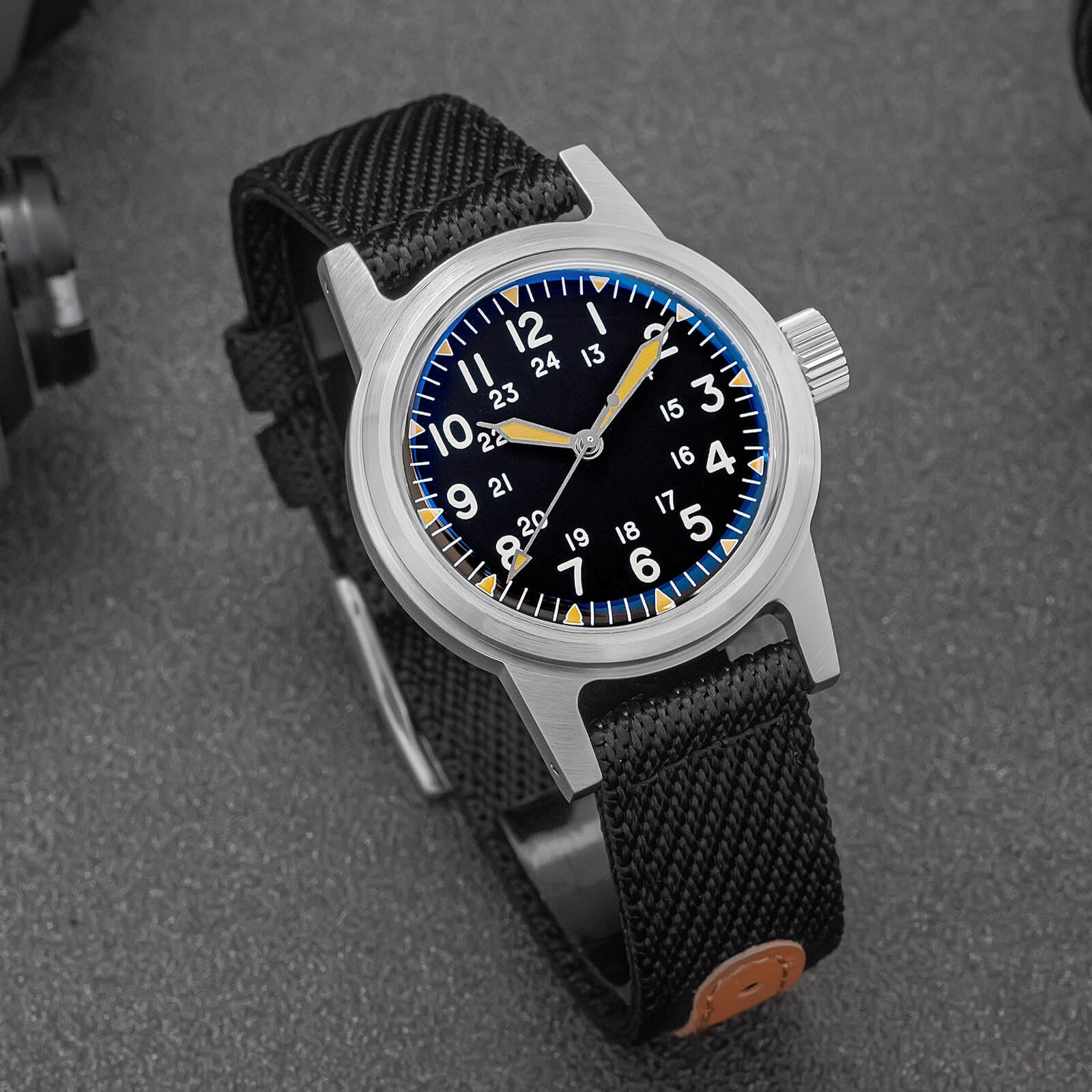 ADDIESDIVE 36mm Vintage Mechanical Watch AD2088 - Image 3