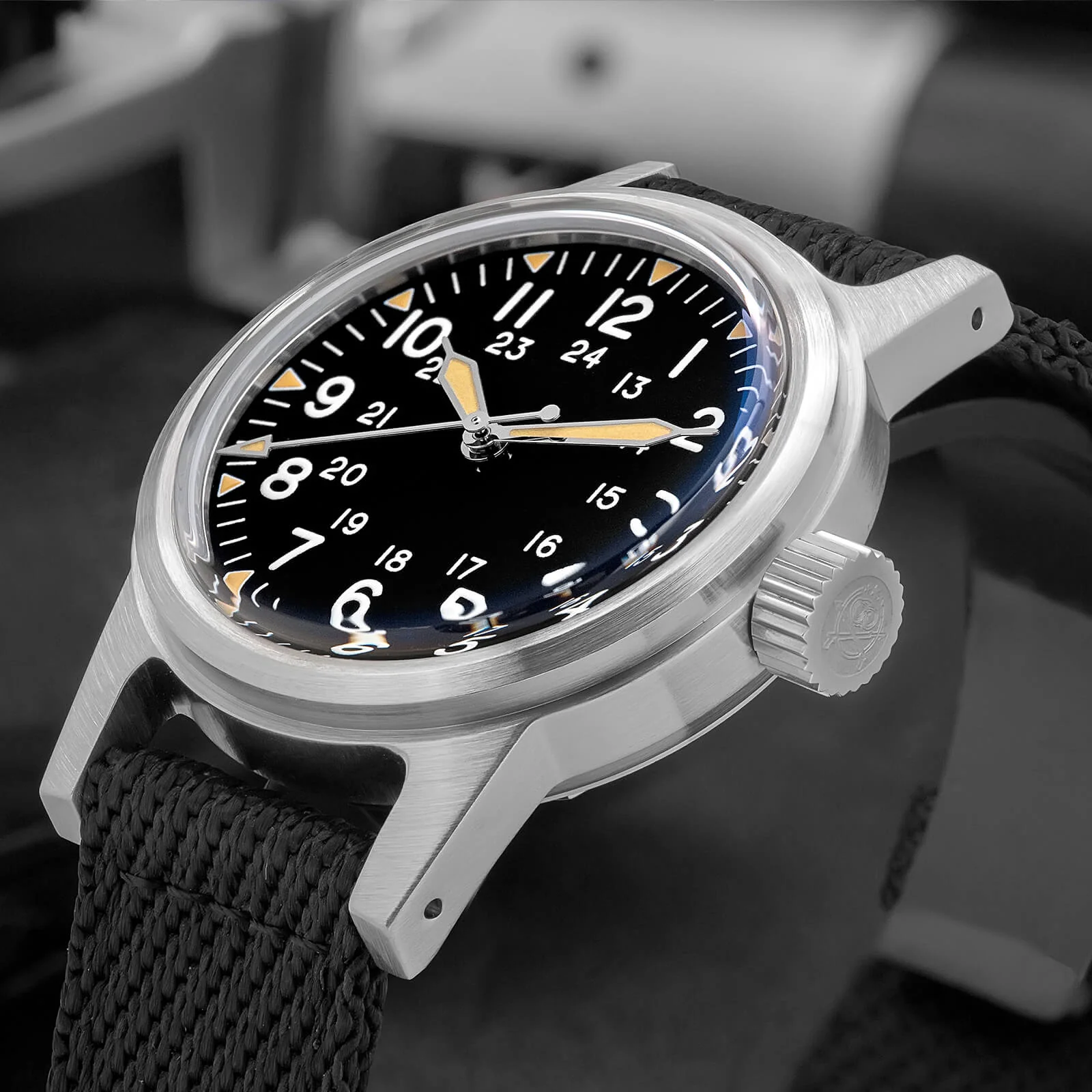 ADDIESDIVE 36mm Vintage Mechanical Watch AD2088 - Image 6