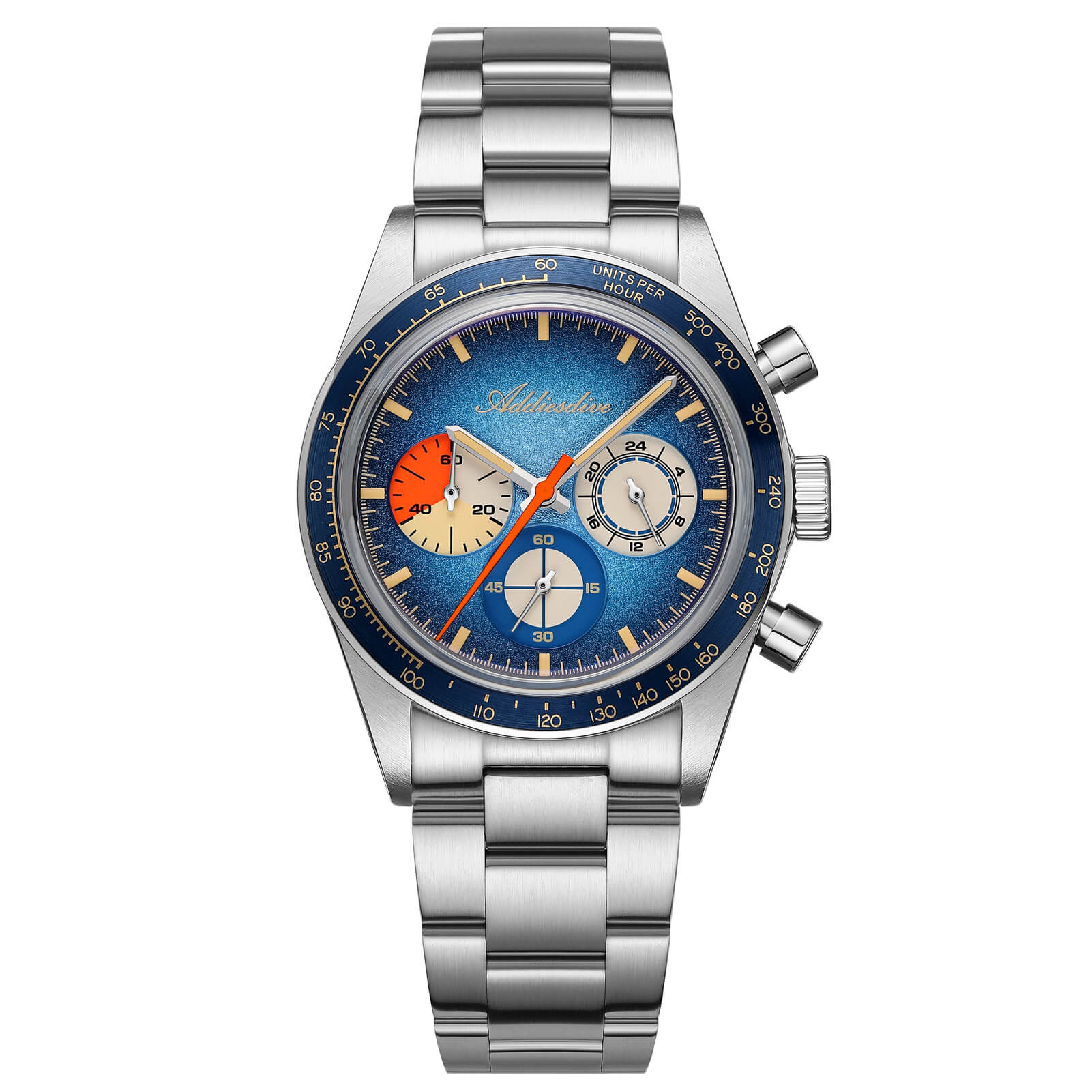 🔥EarlyBird🔥ADDIESDIVE 37mm Luxury Quartz Chronograph Watch AD2551 - Image 10