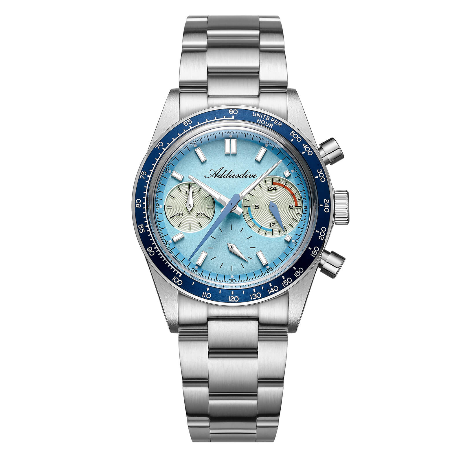 🔥Anniversary Sale🔥ADDIESDIVE 37mm VK63 Racing Chronograph Quartz Watch AD2539