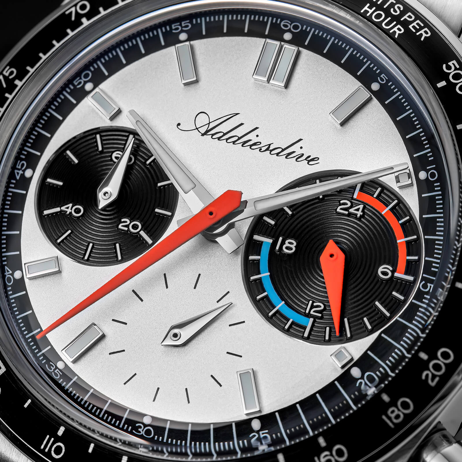 🔥Anniversary Sale🔥ADDIESDIVE 37mm VK63 Racing Chronograph Quartz Watch AD2539 - Image 18