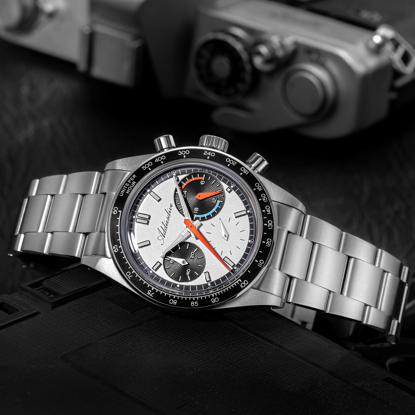 🔥Anniversary Sale🔥ADDIESDIVE 37mm VK63 Racing Chronograph Quartz Watch AD2539 - Image 19