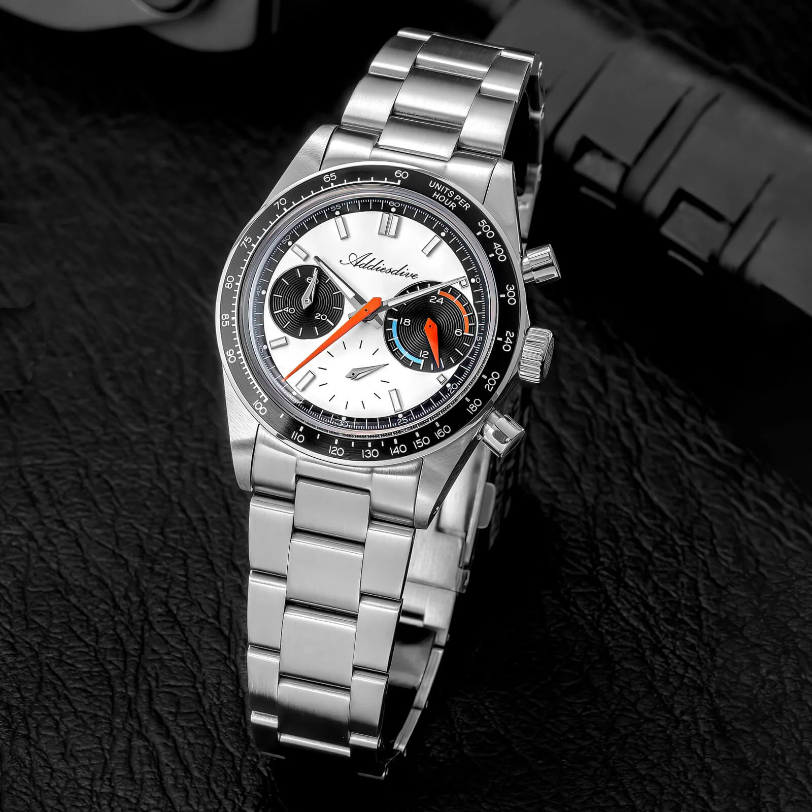 🔥Anniversary Sale🔥ADDIESDIVE 37mm VK63 Racing Chronograph Quartz Watch AD2539 - Image 20
