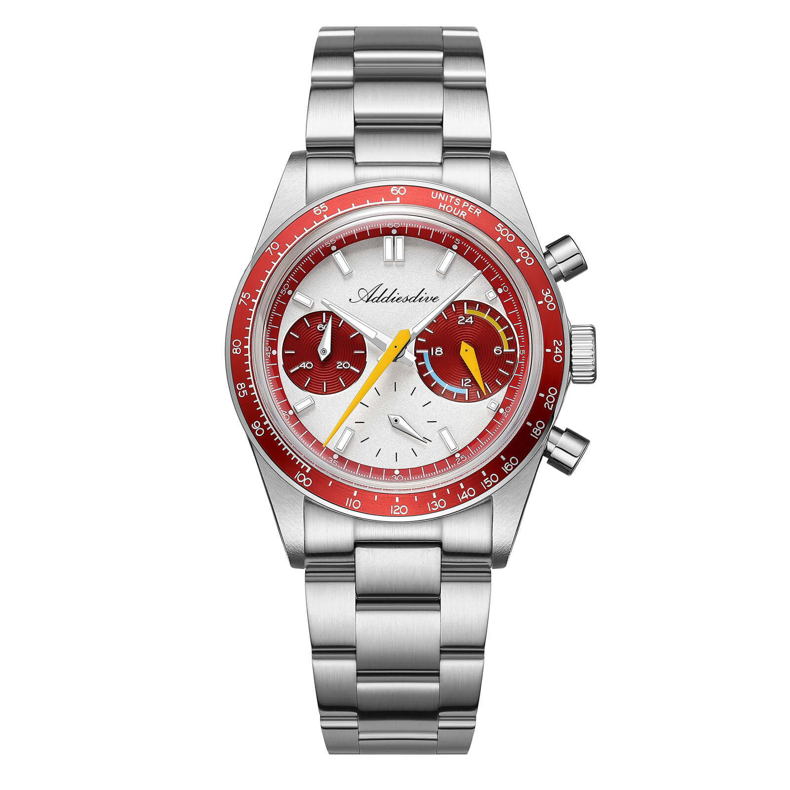 🔥Anniversary Sale🔥ADDIESDIVE 37mm VK63 Racing Chronograph Quartz Watch AD2539 - Image 23