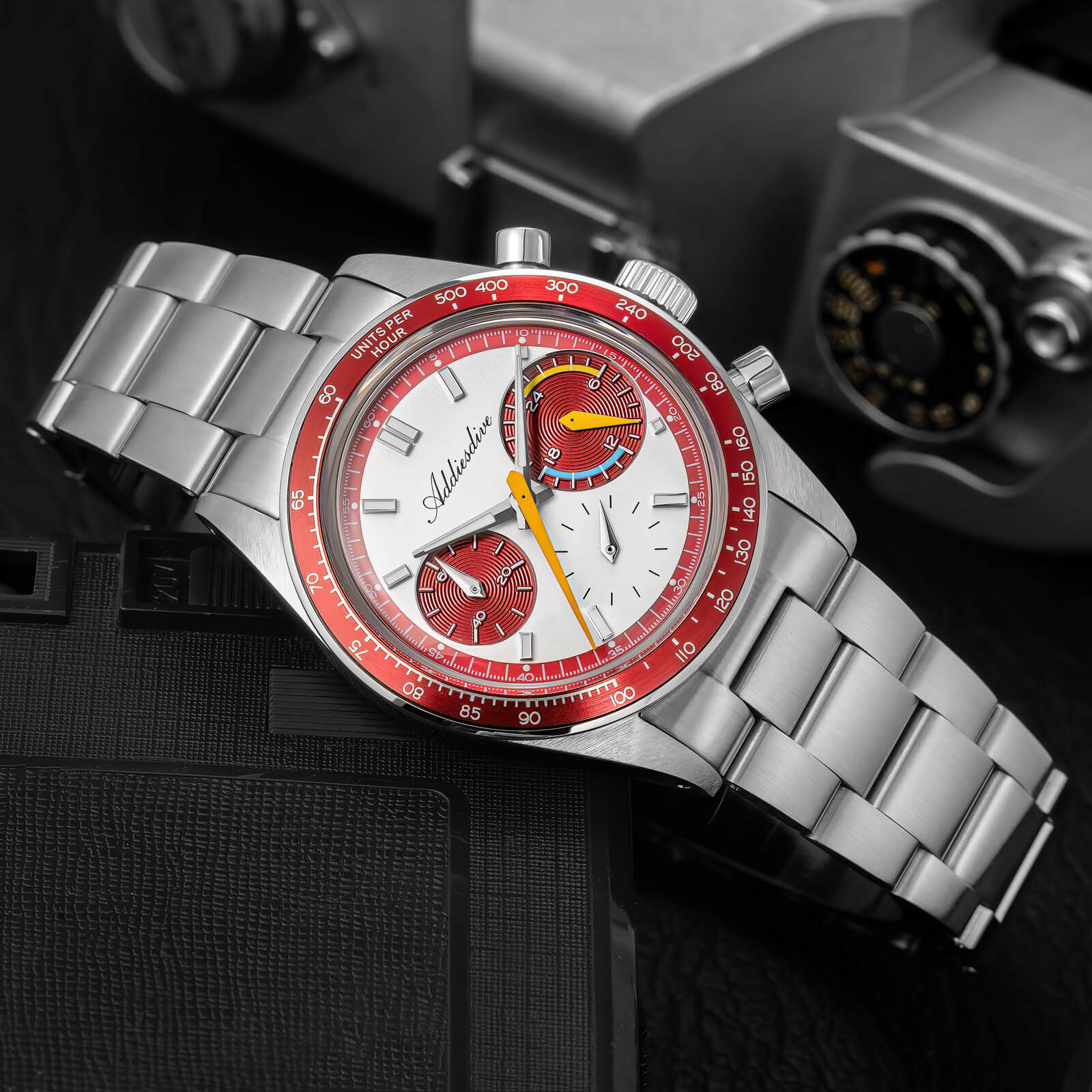 🔥Anniversary Sale🔥ADDIESDIVE 37mm VK63 Racing Chronograph Quartz Watch AD2539 - Image 28