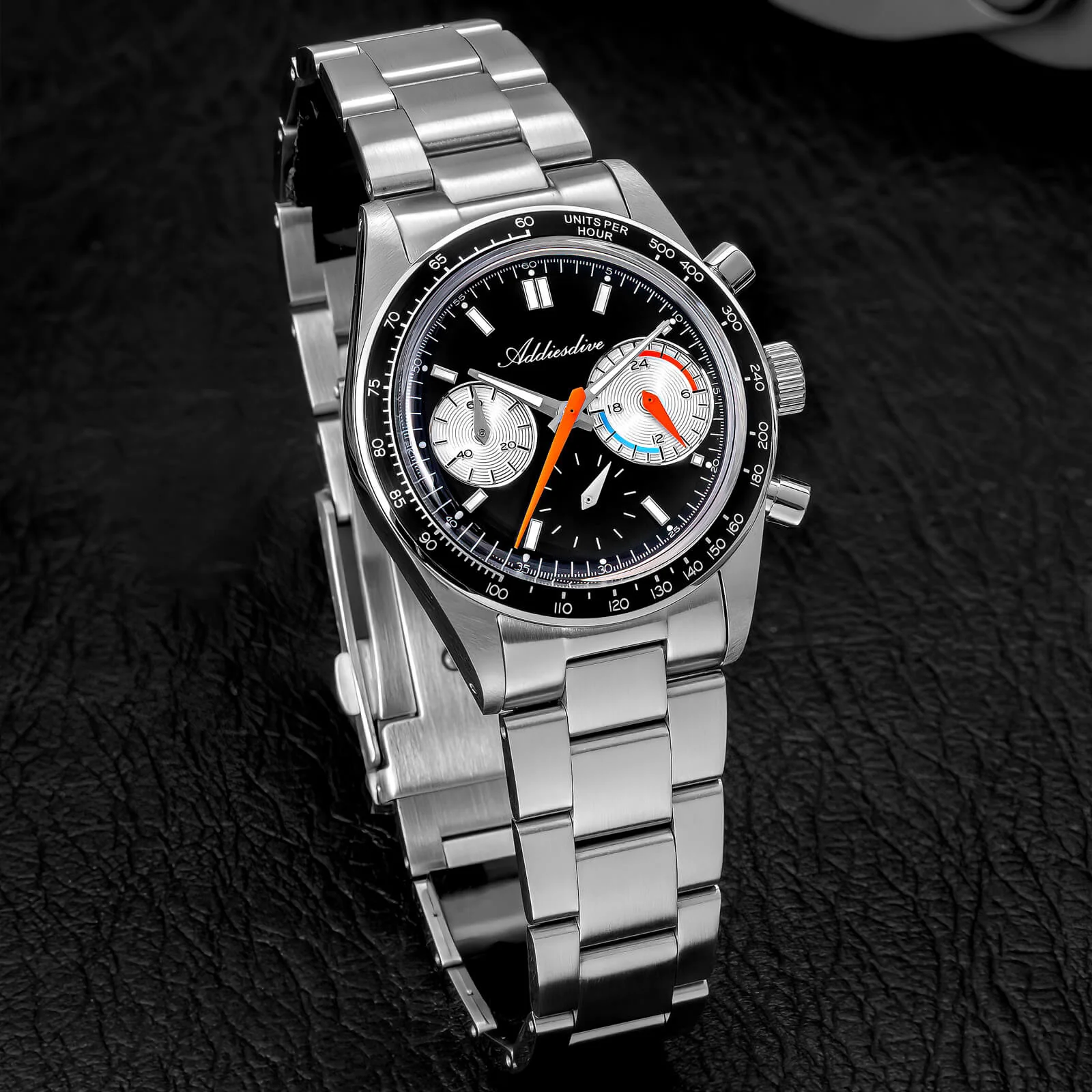 🔥Anniversary Sale🔥ADDIESDIVE 37mm VK63 Racing Chronograph Quartz Watch AD2539 - Image 5