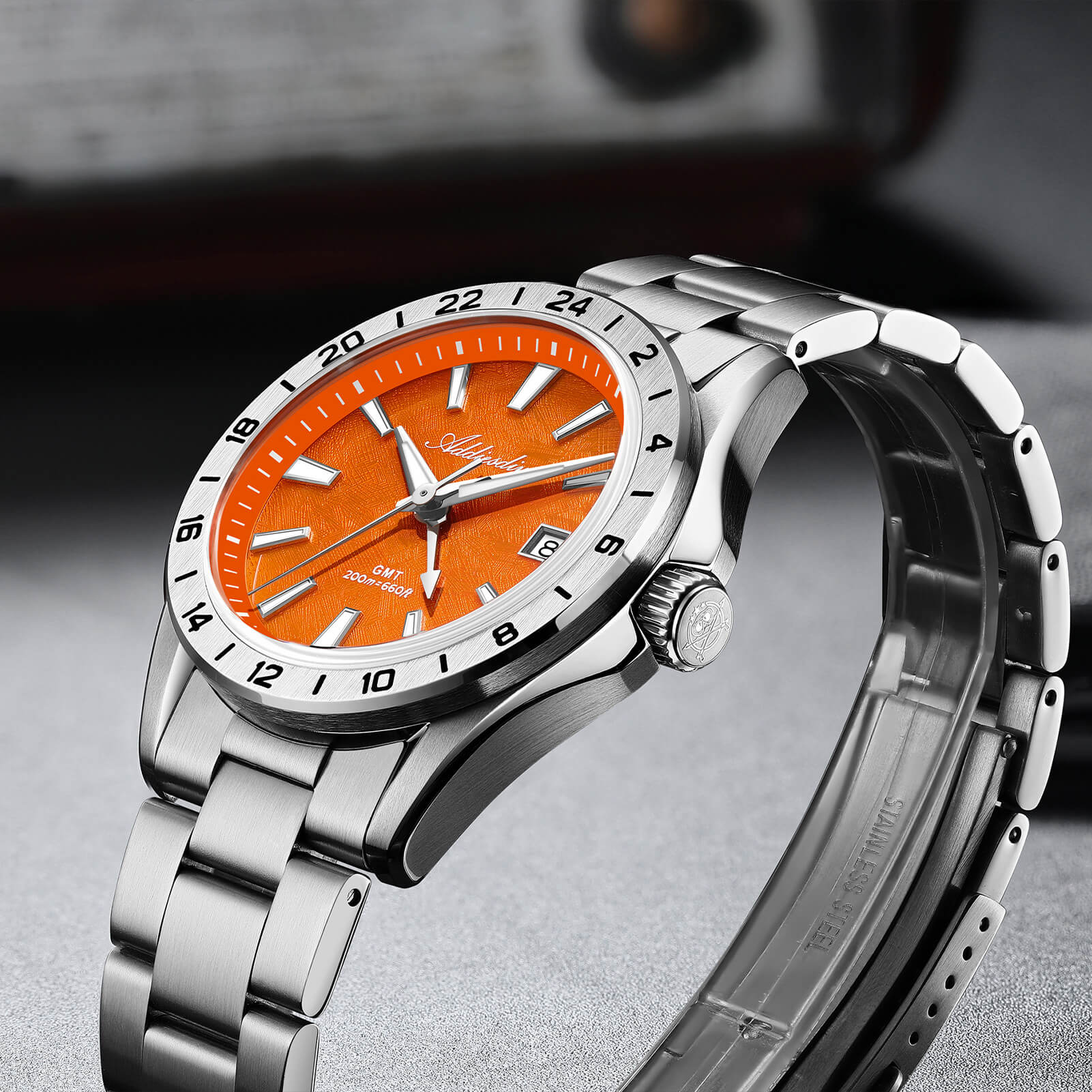 🔥EarlyBird🔥ADDIESDIVE 38mm GMT Quartz Watch RONDA515 Movement（AD2548） - Image 13