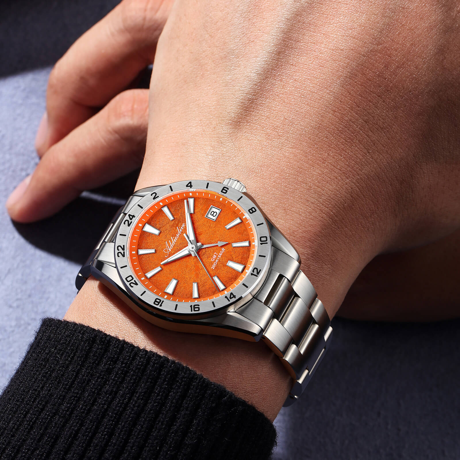 🔥EarlyBird🔥ADDIESDIVE 38mm GMT Quartz Watch RONDA515 Movement（AD2548） - Image 15