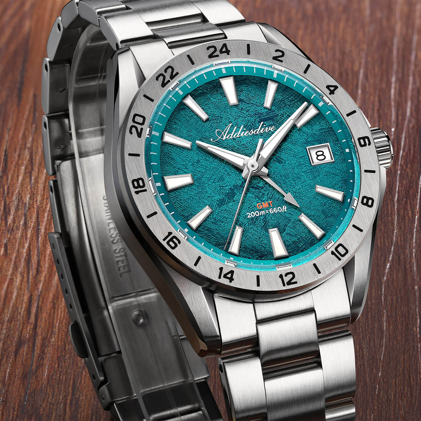 🔥EarlyBird🔥ADDIESDIVE 38mm GMT Quartz Watch RONDA515 Movement（AD2548） - Image 3