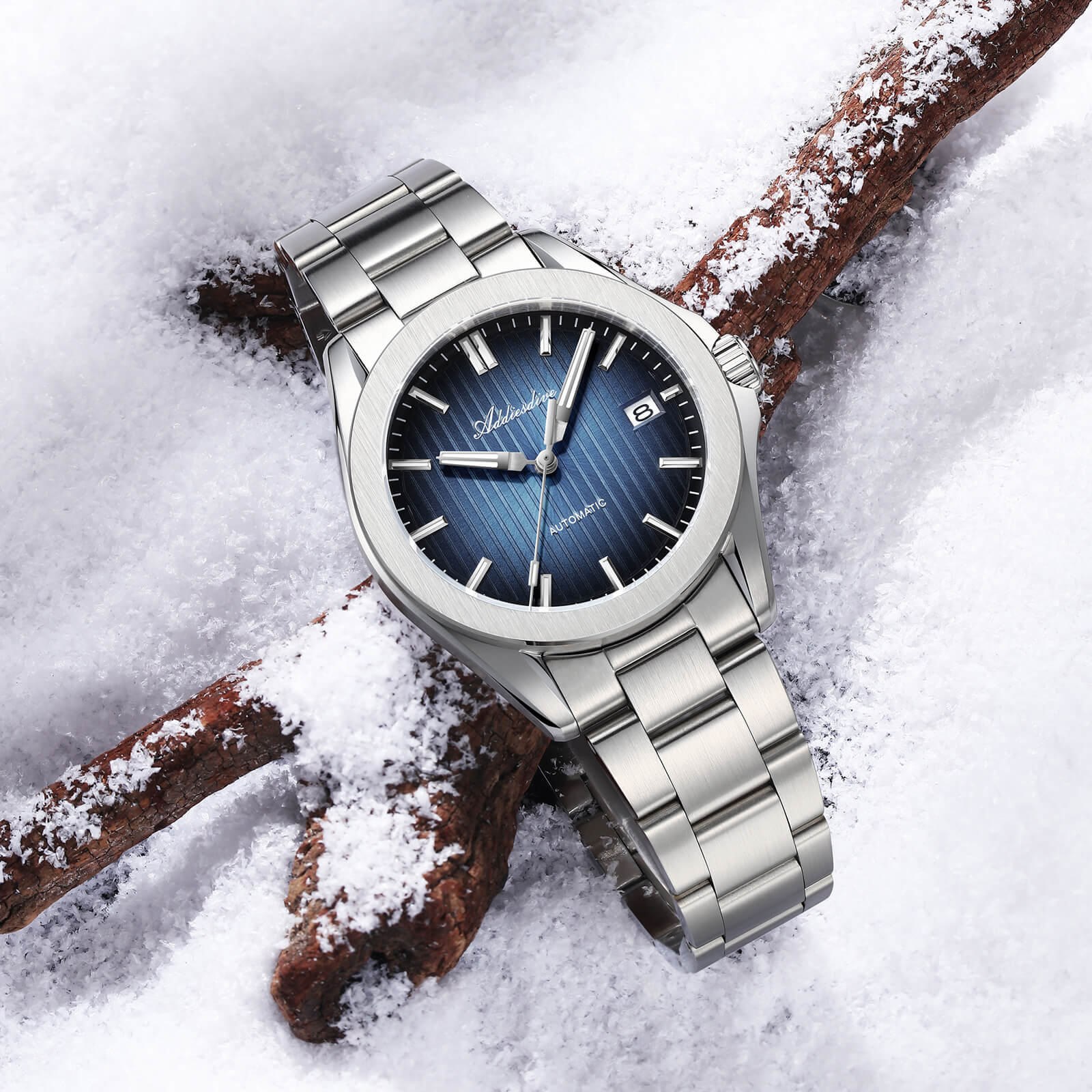 ADDIESDIVE 38mm NH35/8215 Automatic Watch AD2080 - Image 5
