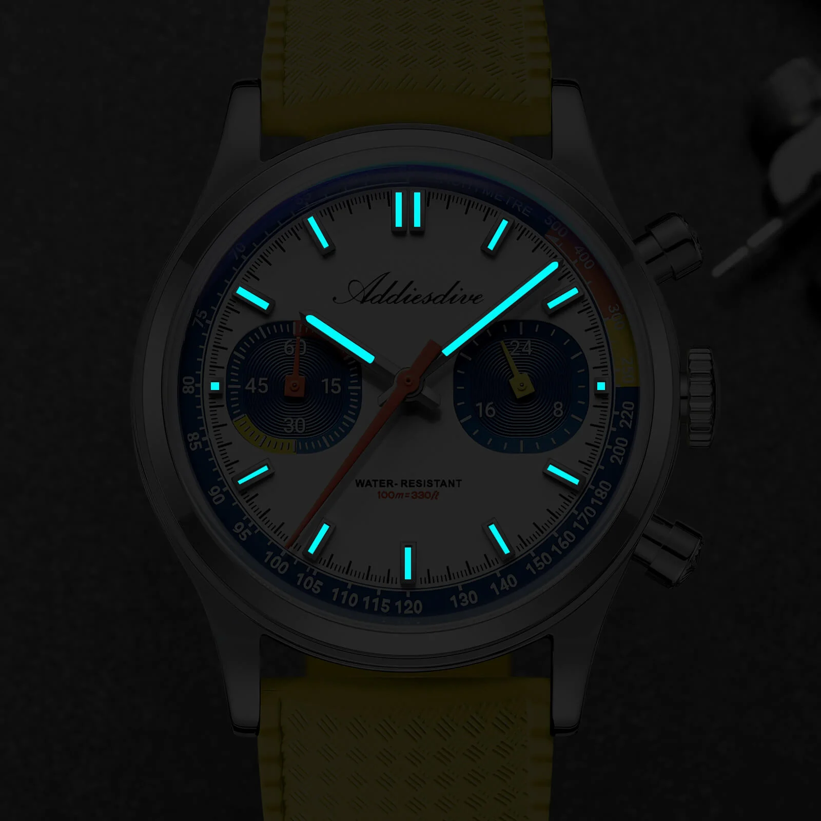 🔥Anniversary Sale🔥ADDIESDIVE 38mm Racing-Inspired Chronograph Watch AD2529&AD2549 - Image 29