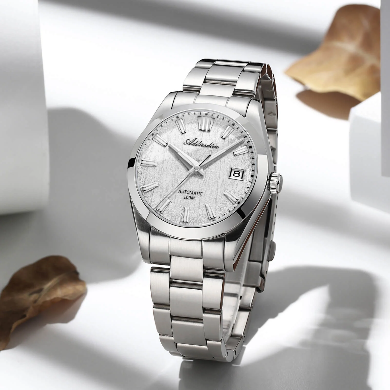 ADDIESDIVE 39mm 3D Bark Texture Dial NH35 Automatic Watch AD2075 - Image 14