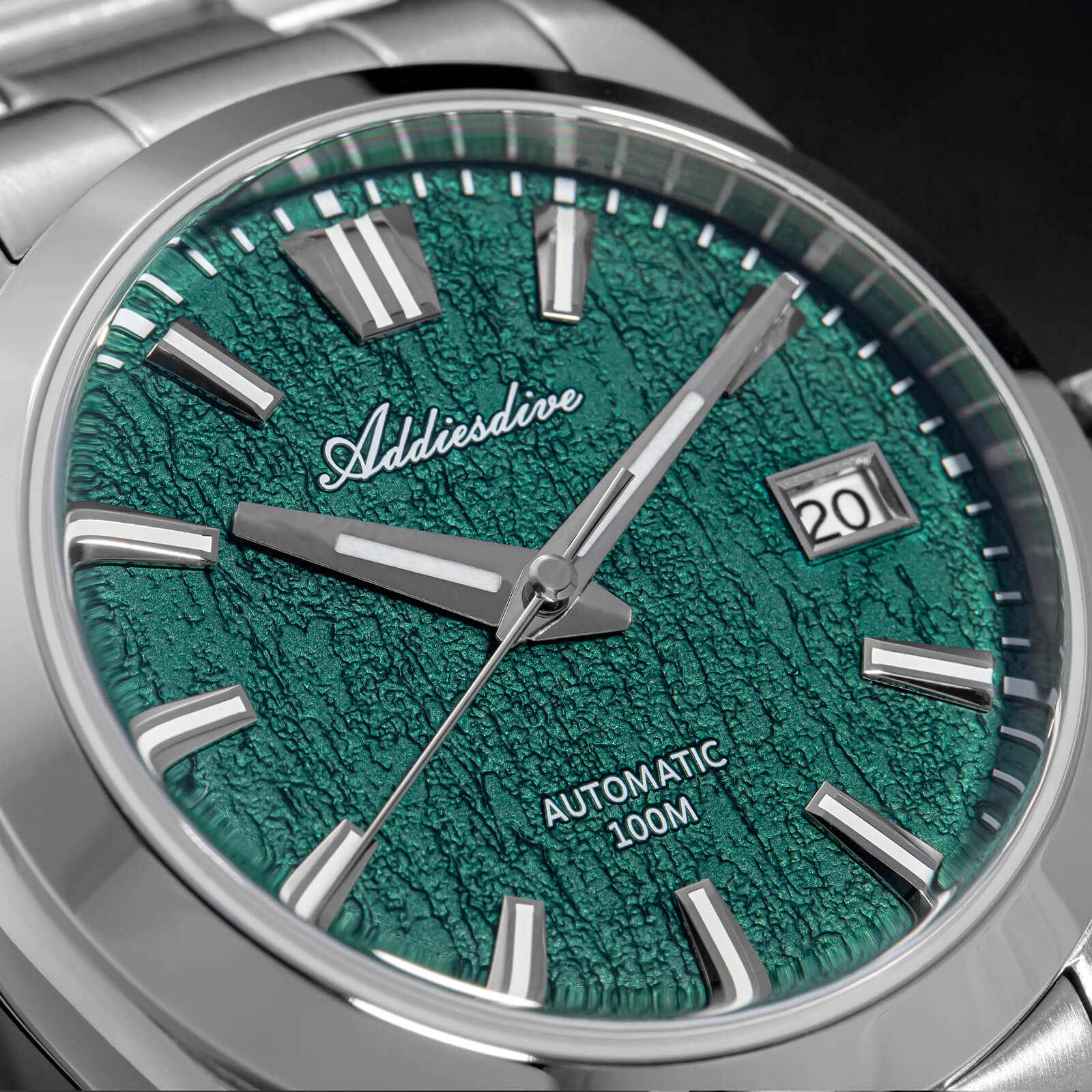ADDIESDIVE 39mm 3D Bark Texture Dial NH35 Automatic Watch AD2075 - Image 3