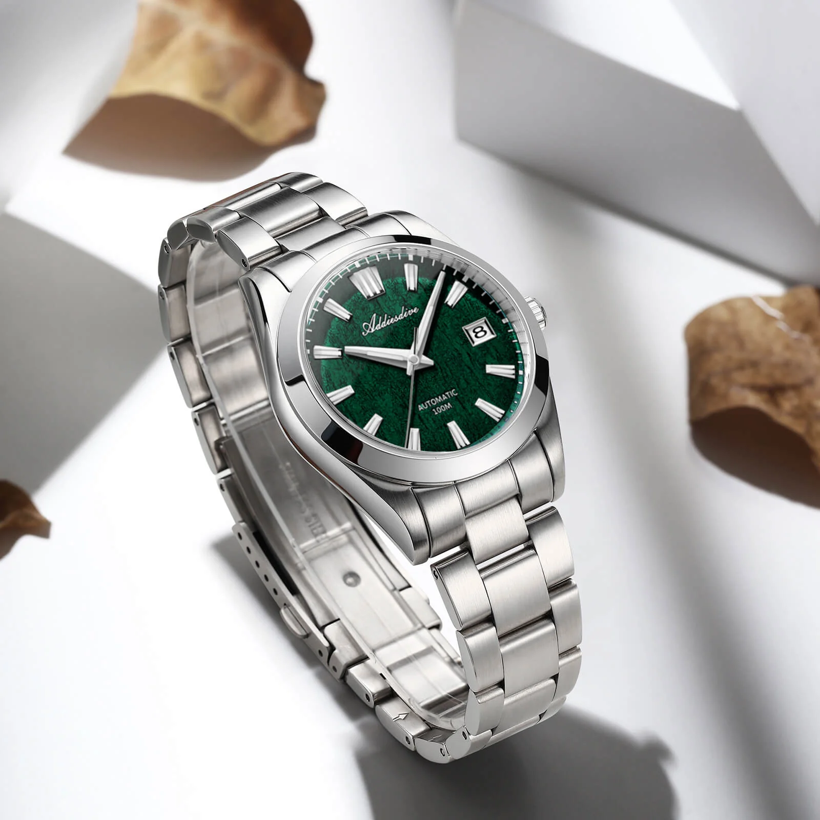 ADDIESDIVE 39mm 3D Bark Texture Dial NH35 Automatic Watch AD2075 - Image 4