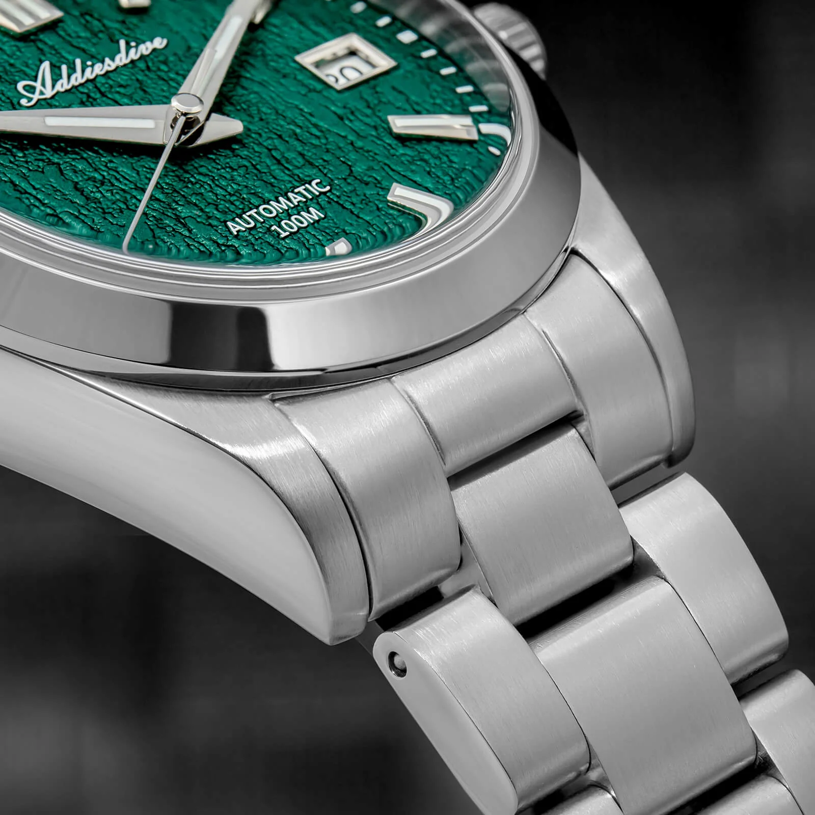 ADDIESDIVE 39mm 3D Bark Texture Dial NH35 Automatic Watch AD2075 - Image 9