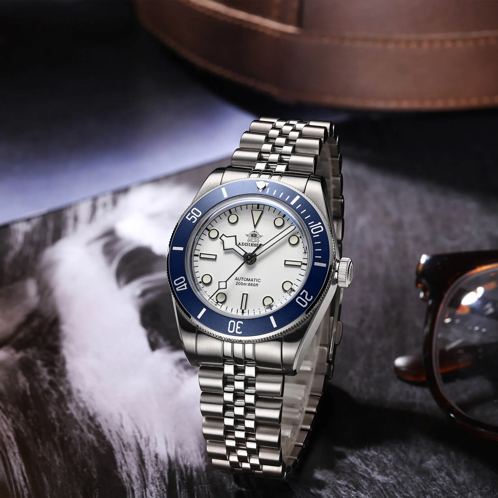 🔥Anniversary Sale🔥ADDIESDIVE 39mm BB58 Automatic Watch AD2043 - Image 3