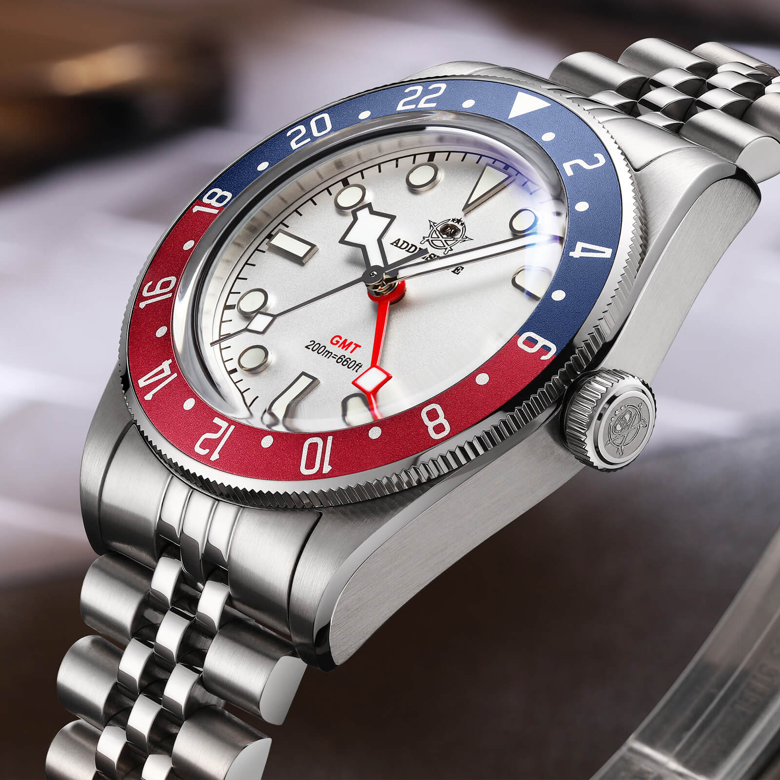 🔥Anniversary Sale🔥ADDIESDIVE 39mm BB58 GMT Quartz Watch AD2044 - Image 29