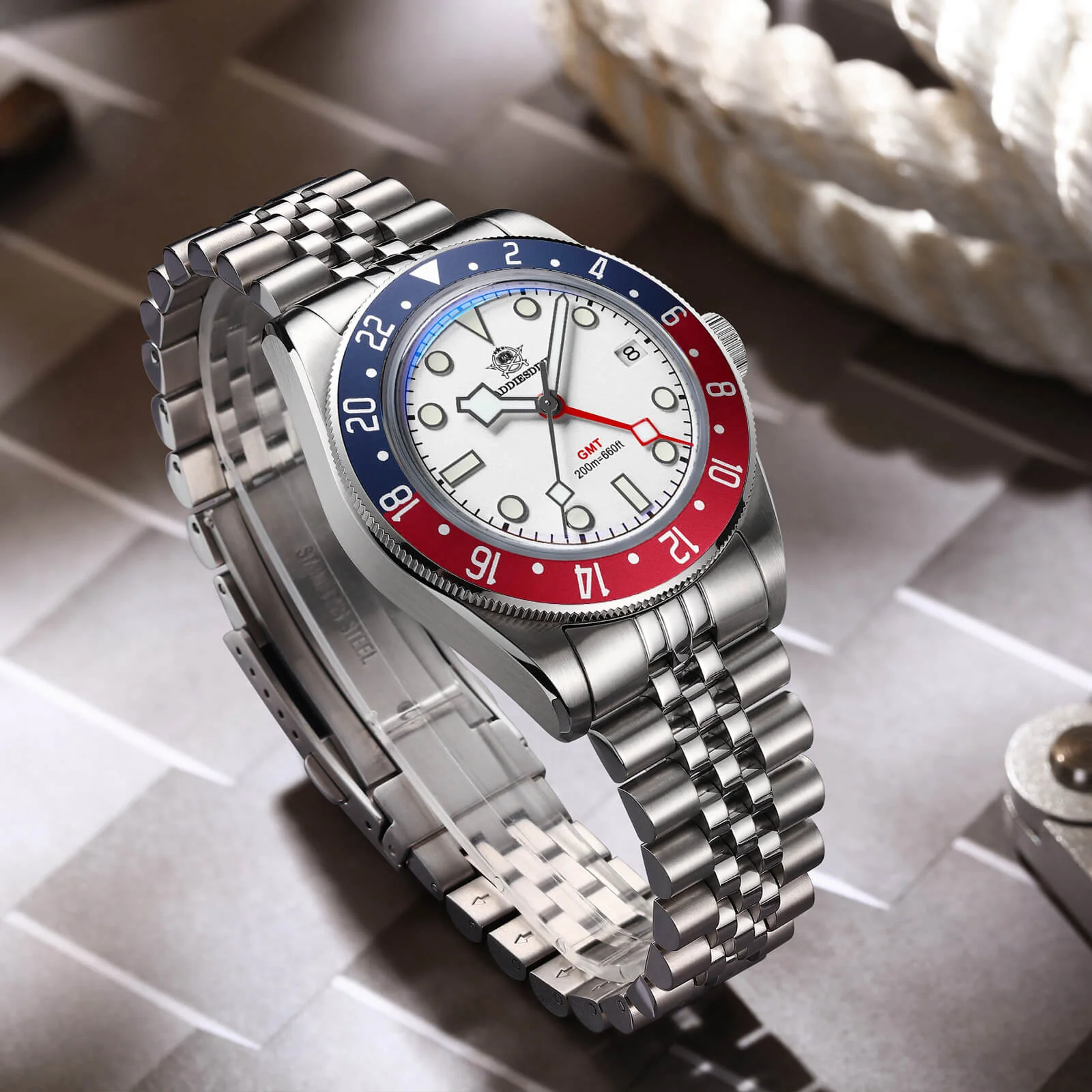🔥Anniversary Sale🔥ADDIESDIVE 39mm BB58 GMT Quartz Watch AD2044 - Image 30