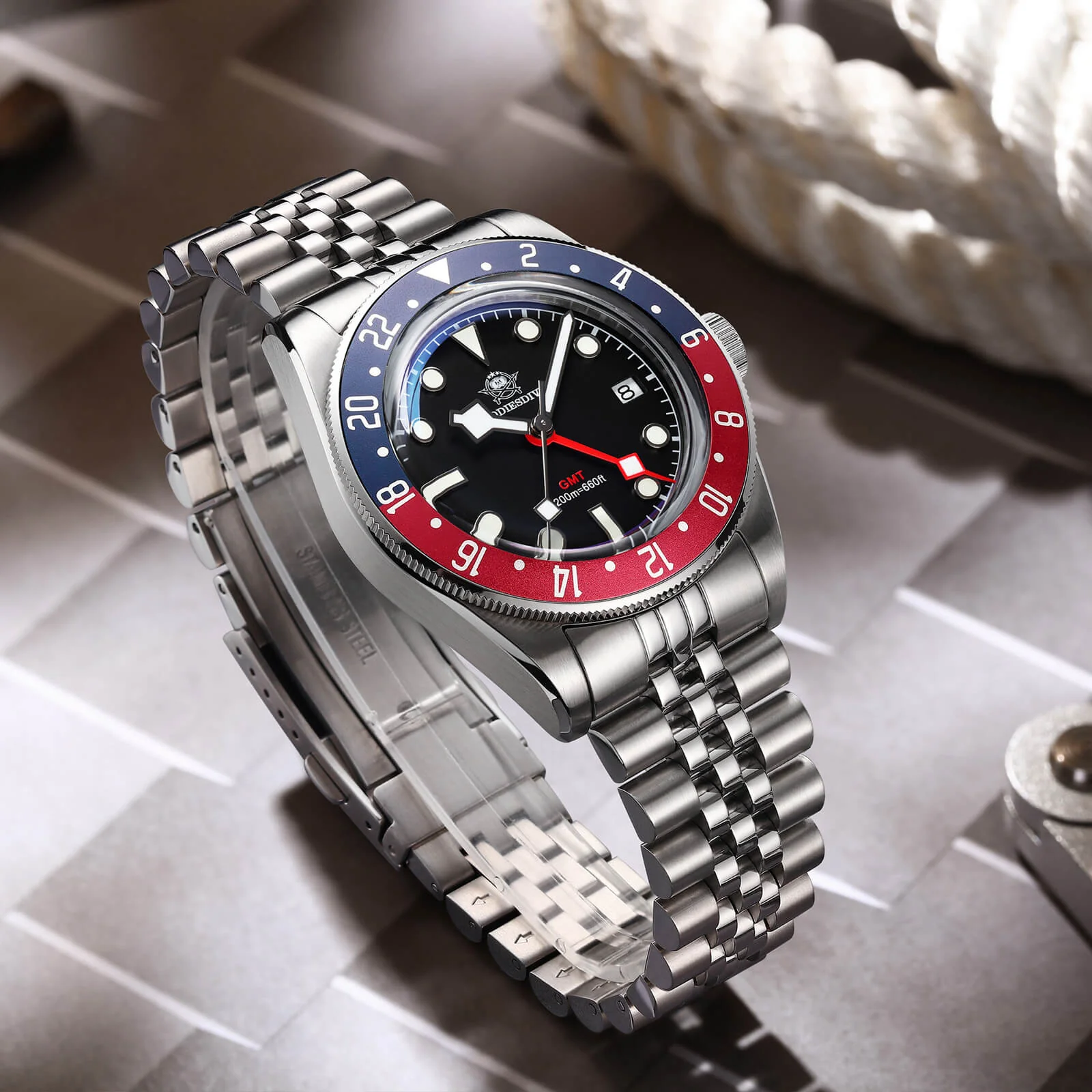 🔥Anniversary Sale🔥ADDIESDIVE 39mm BB58 GMT Quartz Watch AD2044 - Image 41