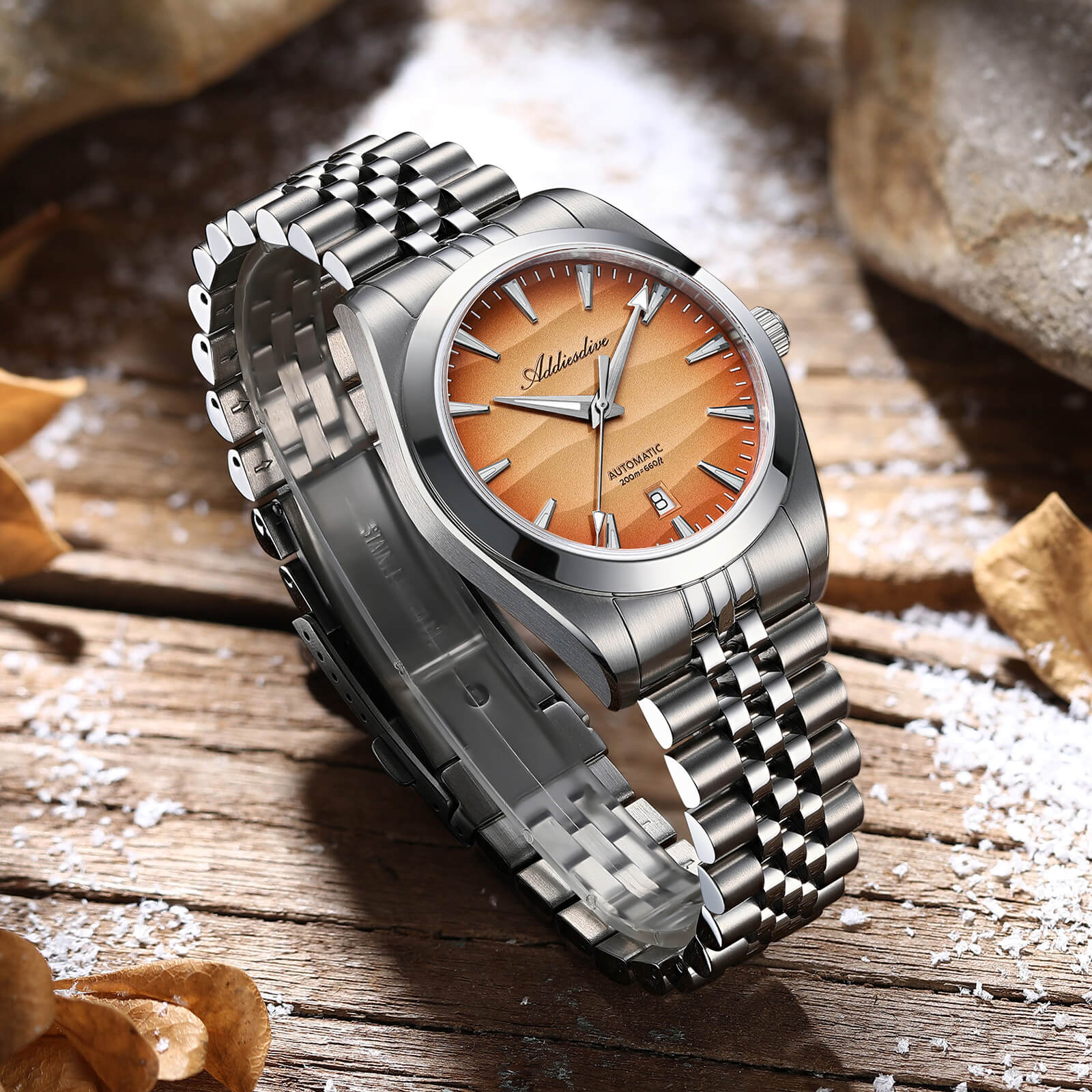 Addiesdive 39mm “Desert Mirage” Automatic Watch AD2540 - Image 3