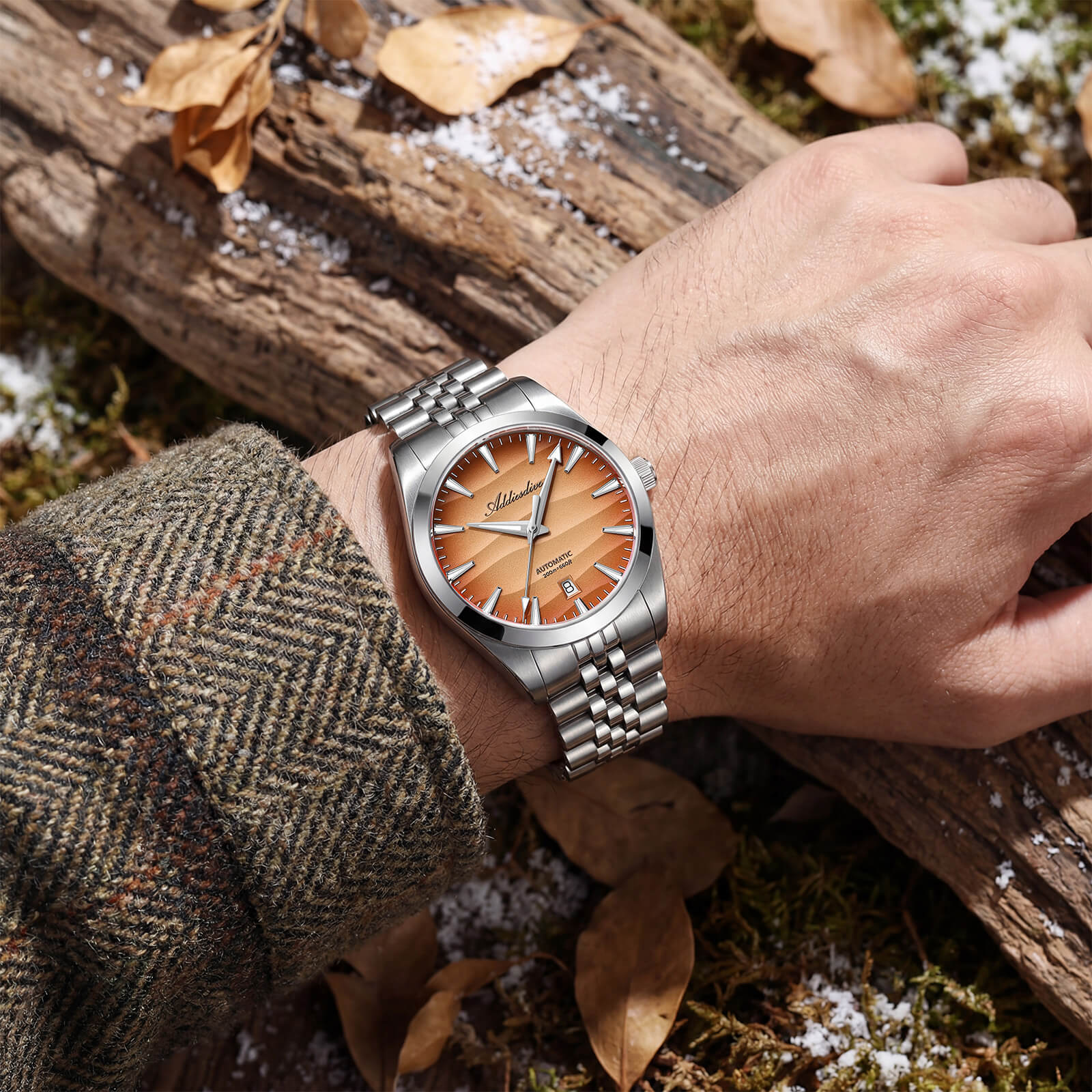 Addiesdive 39mm “Desert Mirage” Automatic Watch AD2540 - Image 7