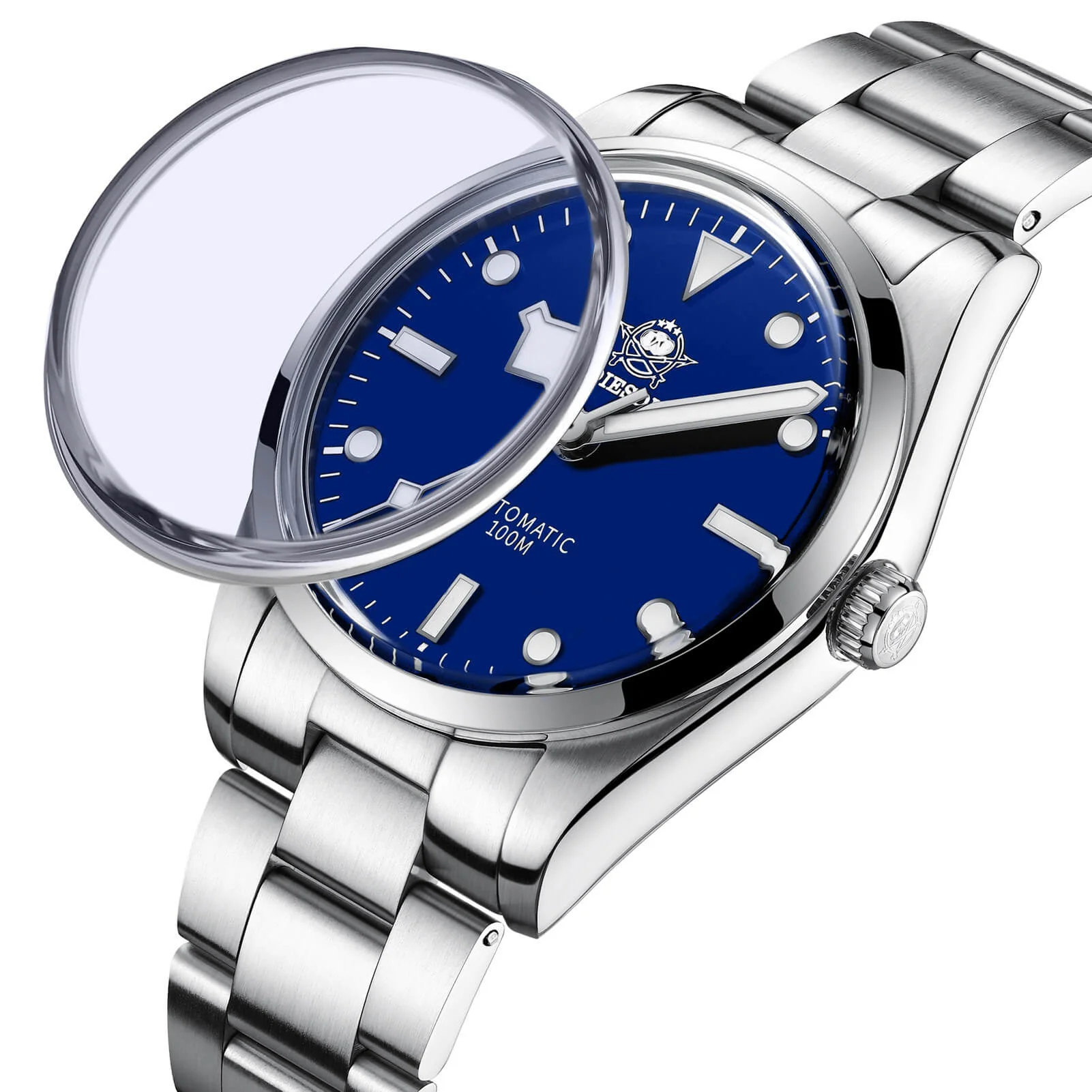ADDIESDIVE 39mm Domed Crystal Explore Watch 100M (AD2113) - Image 4