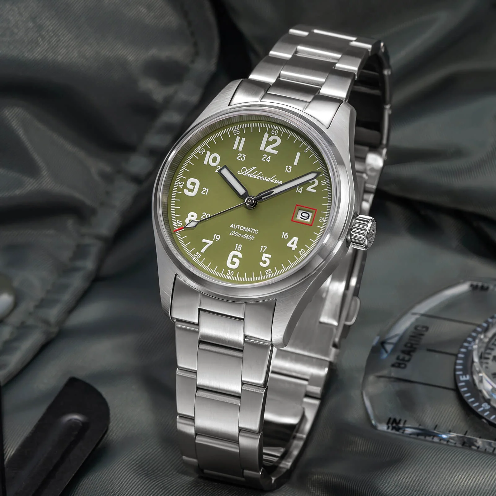 ADDIESDIVE 39mm Explore NH35 Automatic Watch AD2070 - Image 25