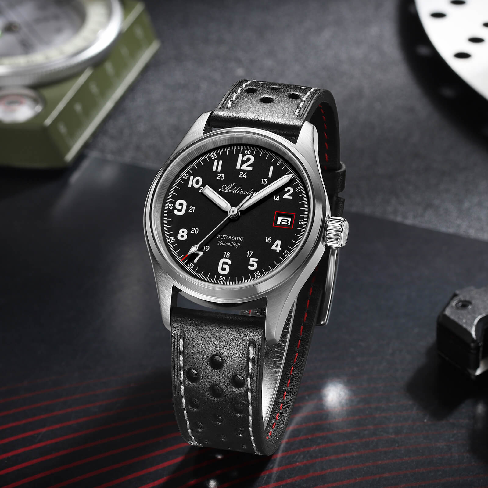ADDIESDIVE 39mm Explore NH35 Automatic Watch AD2070 - Image 27