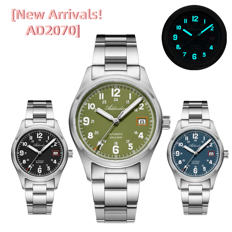 ADDIESDIVE 39mm Explore NH35 Automatic Watch AD2070 - Image 34