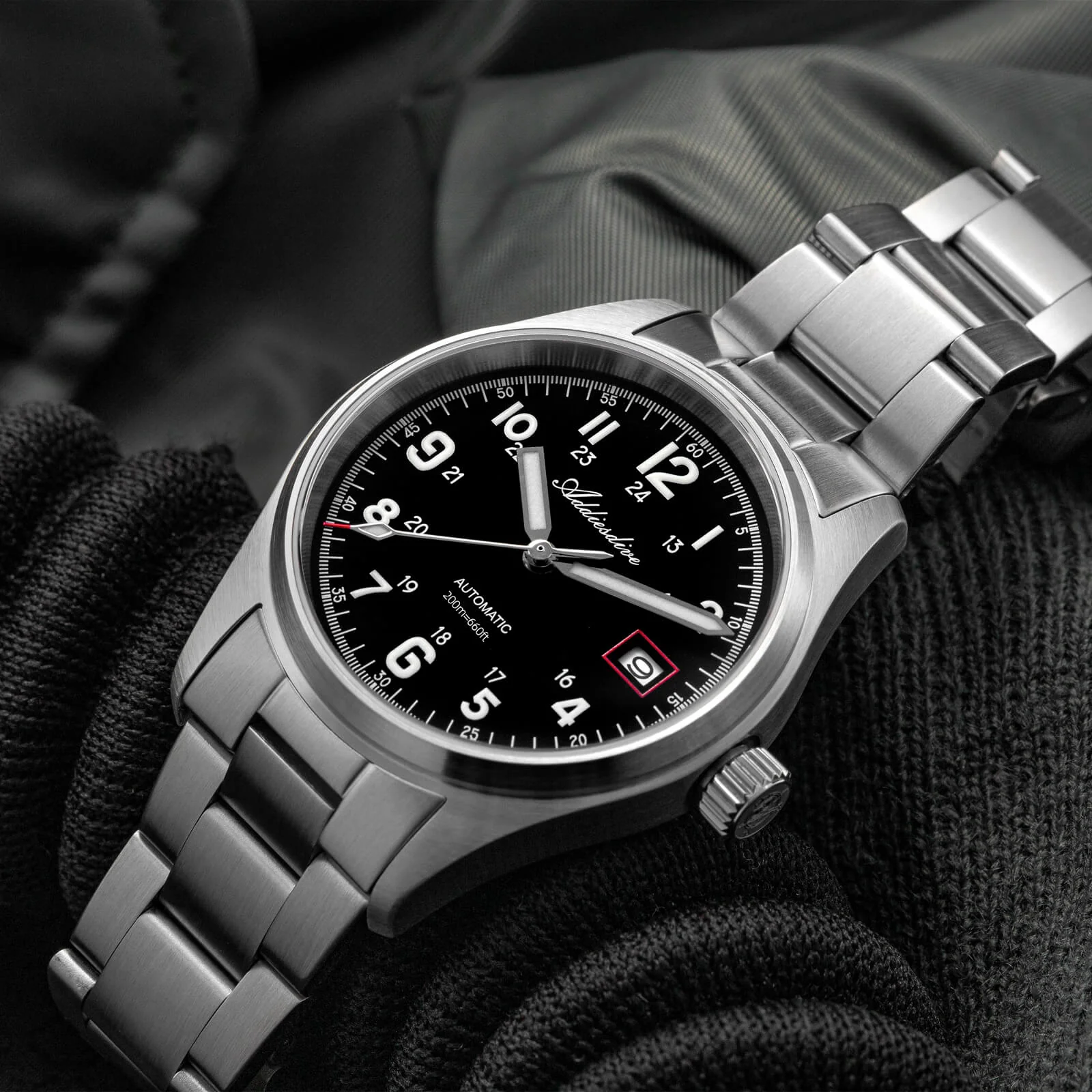 ADDIESDIVE 39mm Explore NH35 Automatic Watch AD2070 - Image 4