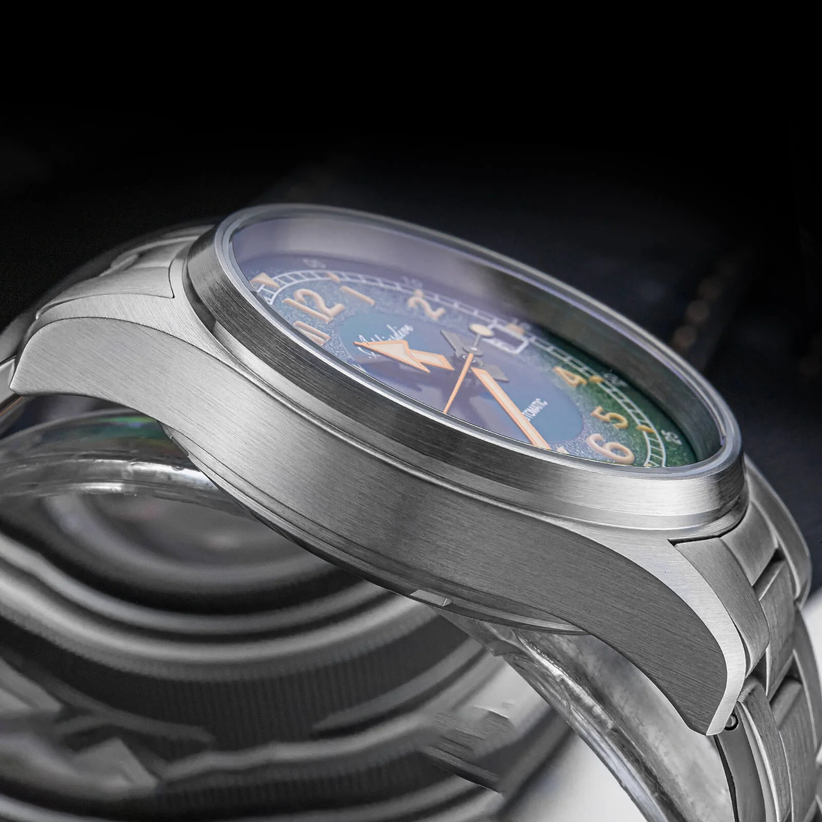 ADDIESDIVE 39mm Explore Retro Mechanical Men Watch AD2055 - Image 5