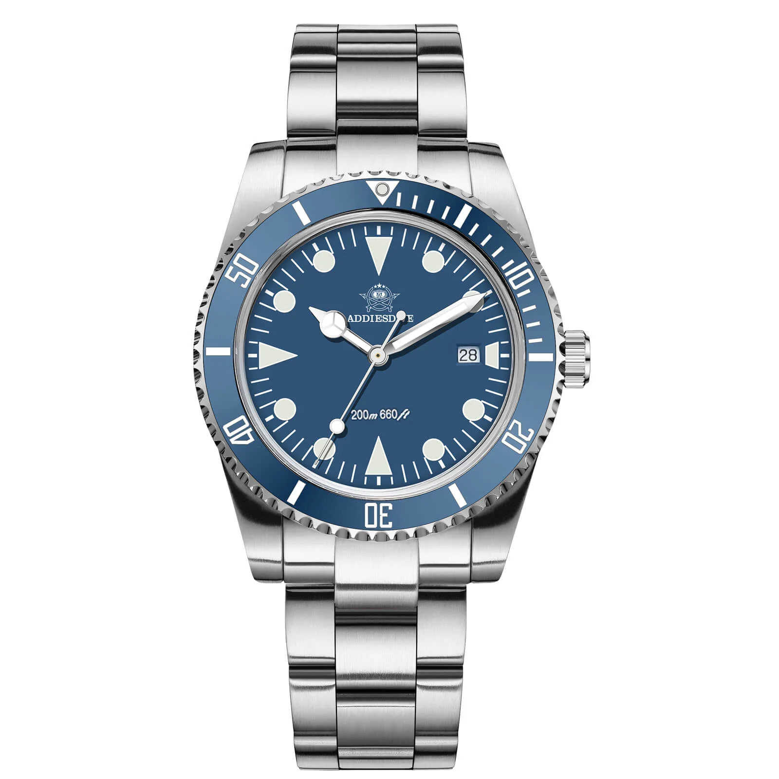 ADDIESDIVE 39mm Quartz Watch with Bi-directional Rotating Bezel AD2068 - Image 13