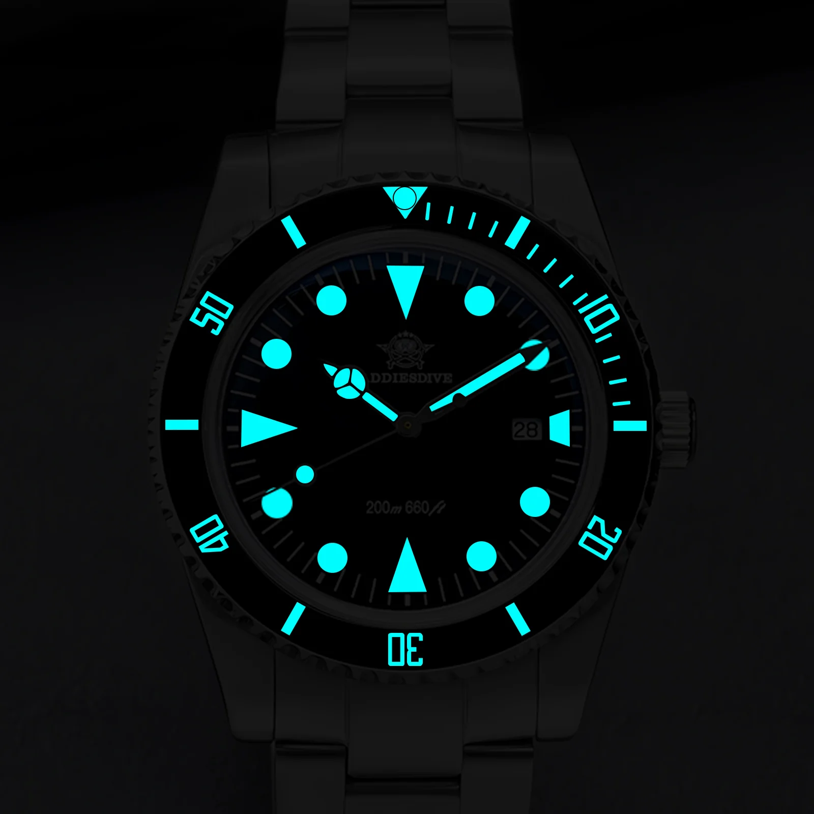 ADDIESDIVE 39mm Quartz Watch with Bi-directional Rotating Bezel AD2068 - Image 23