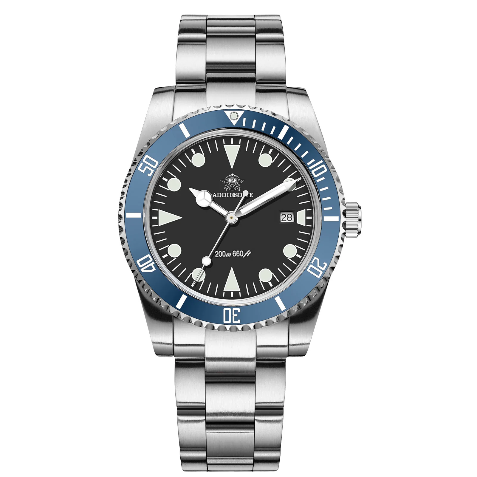 ADDIESDIVE 39mm Quartz Watch with Bi-directional Rotating Bezel AD2068 - Image 24