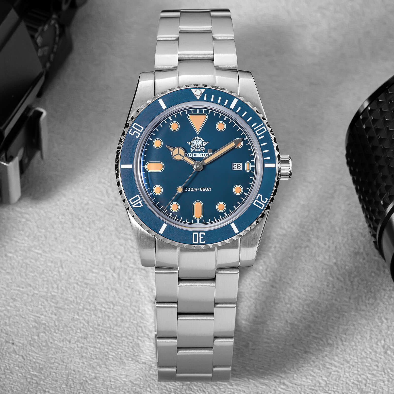 ADDIESDIVE 39mm Quartz Watch with Bi-directional Rotating Bezel AD2068 - Image 30