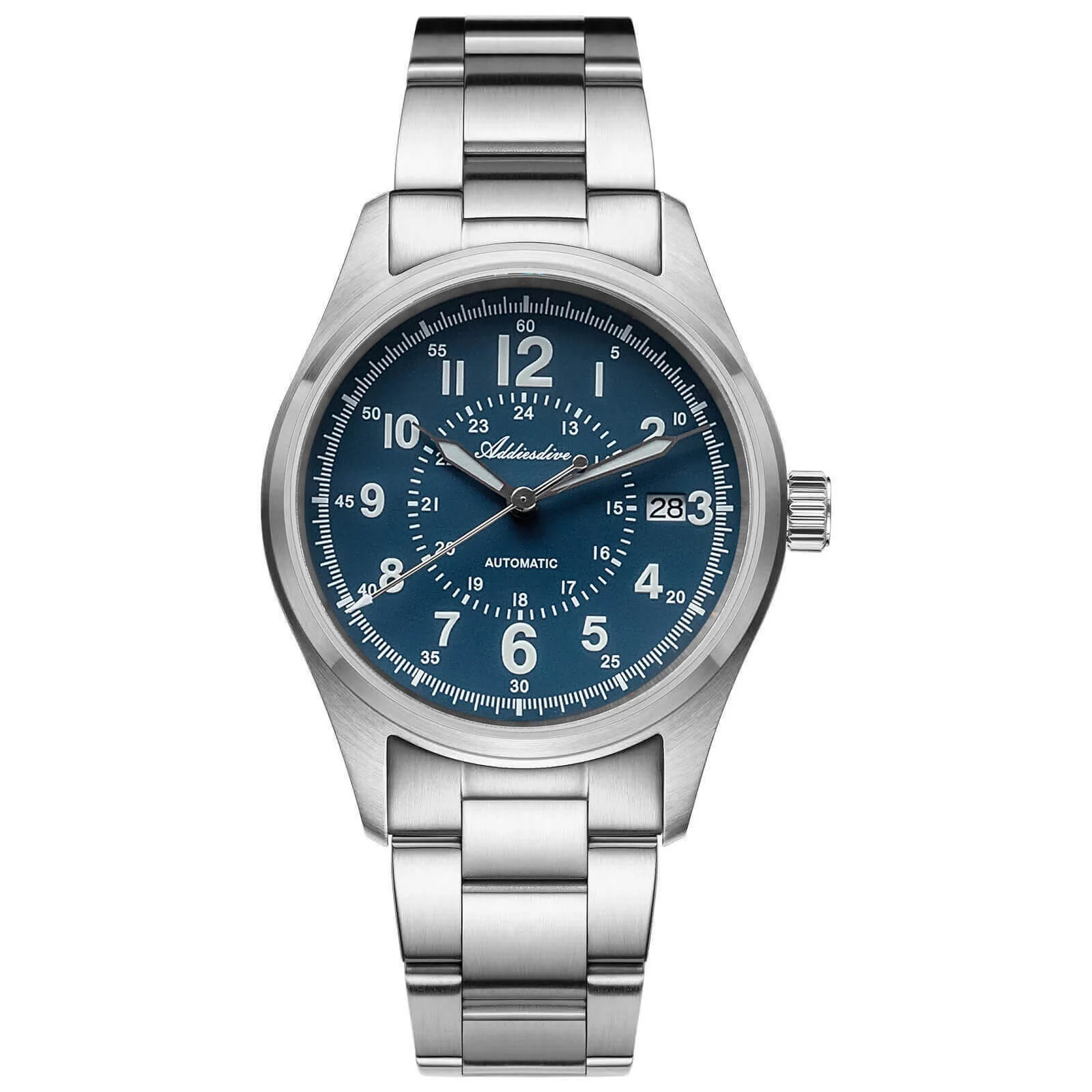 ADDIESDIVE 39mm Sapphire Crystal Automatic Watch Field Watch AD2074 - Image 14