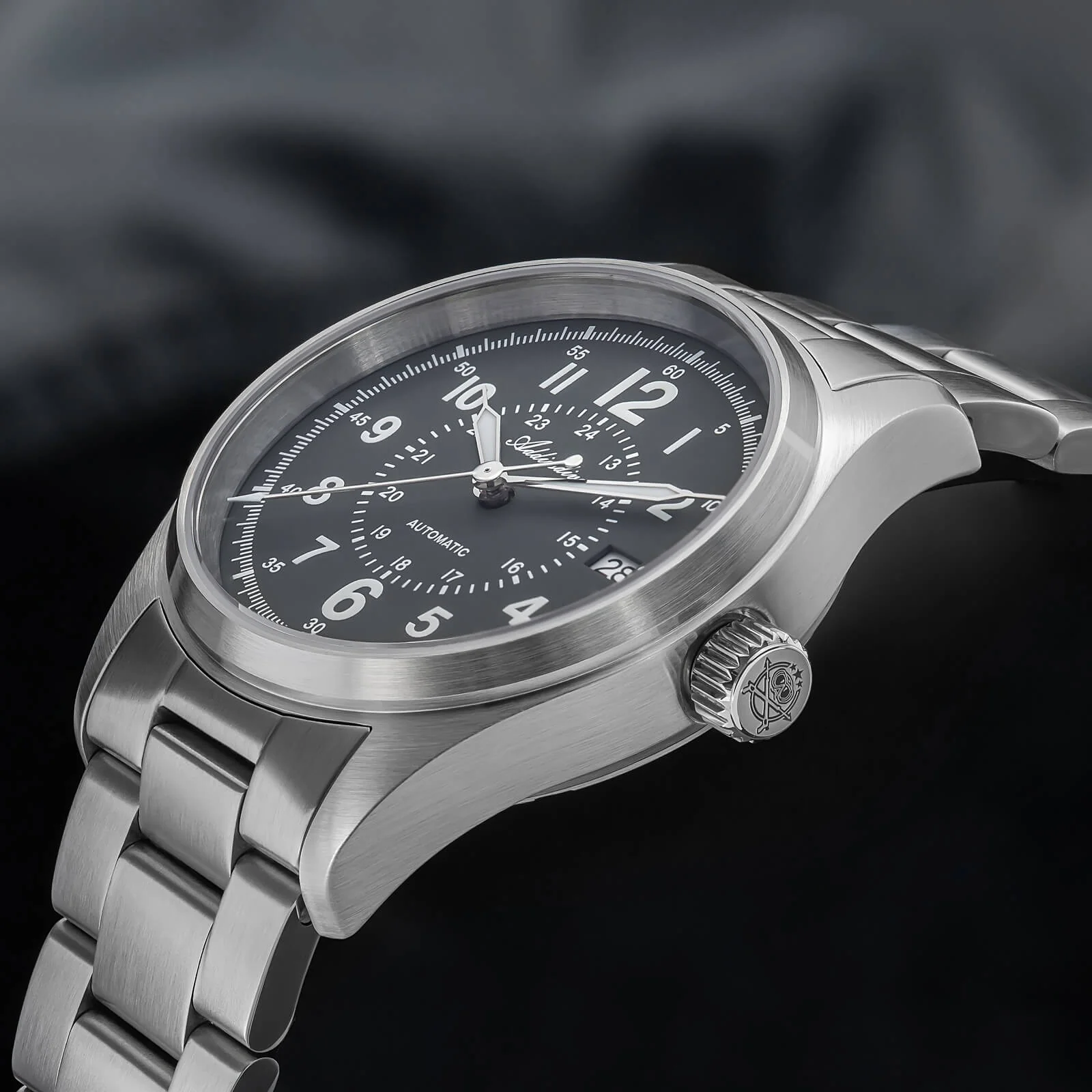 ADDIESDIVE 39mm Sapphire Crystal Automatic Watch Field Watch AD2074 - Image 32
