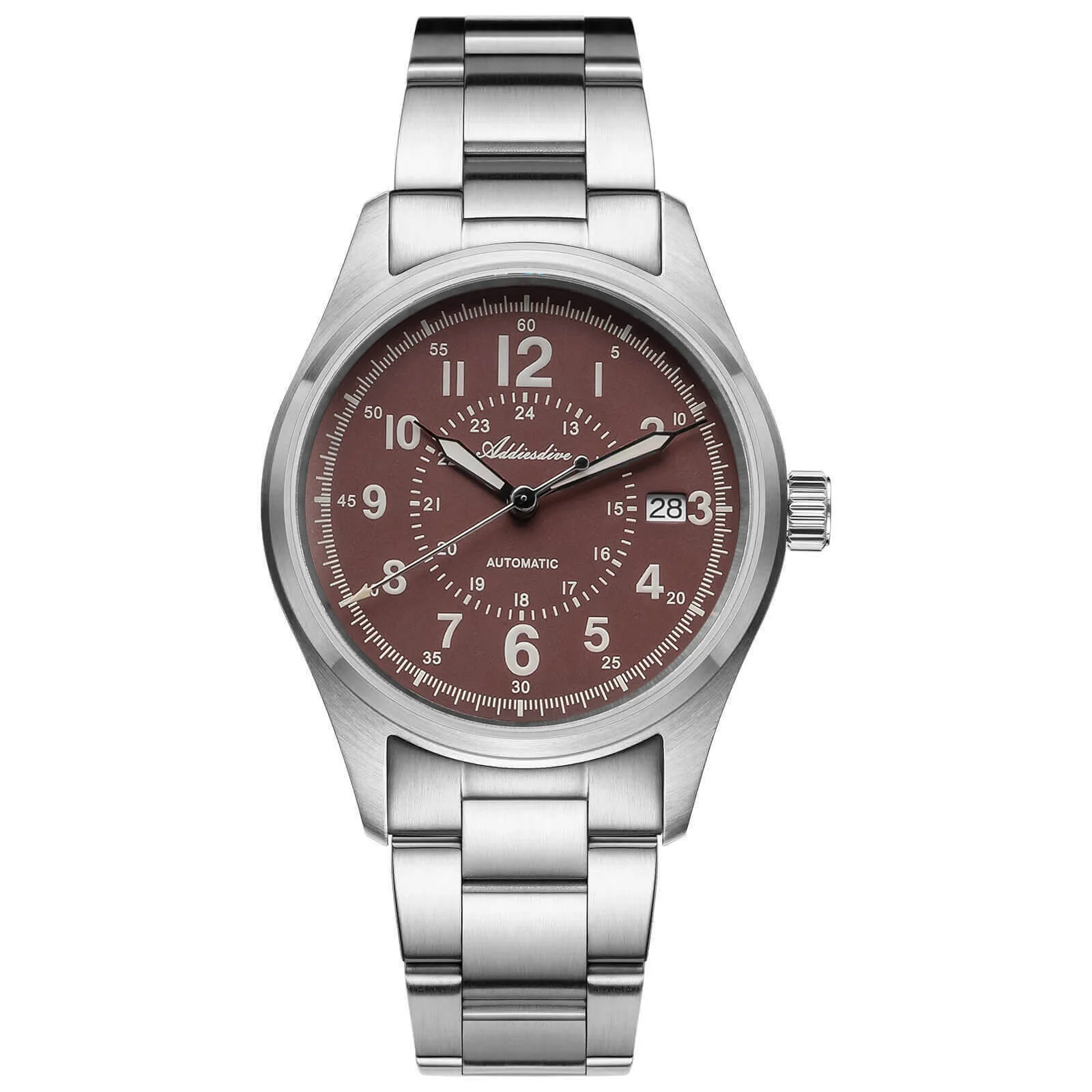 ADDIESDIVE 39mm Sapphire Crystal Automatic Watch Field Watch AD2074 - Image 40