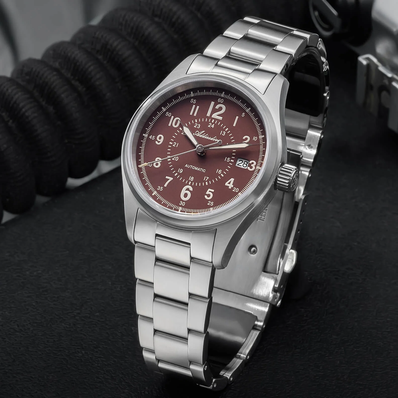 ADDIESDIVE 39mm Sapphire Crystal Automatic Watch Field Watch AD2074 - Image 45
