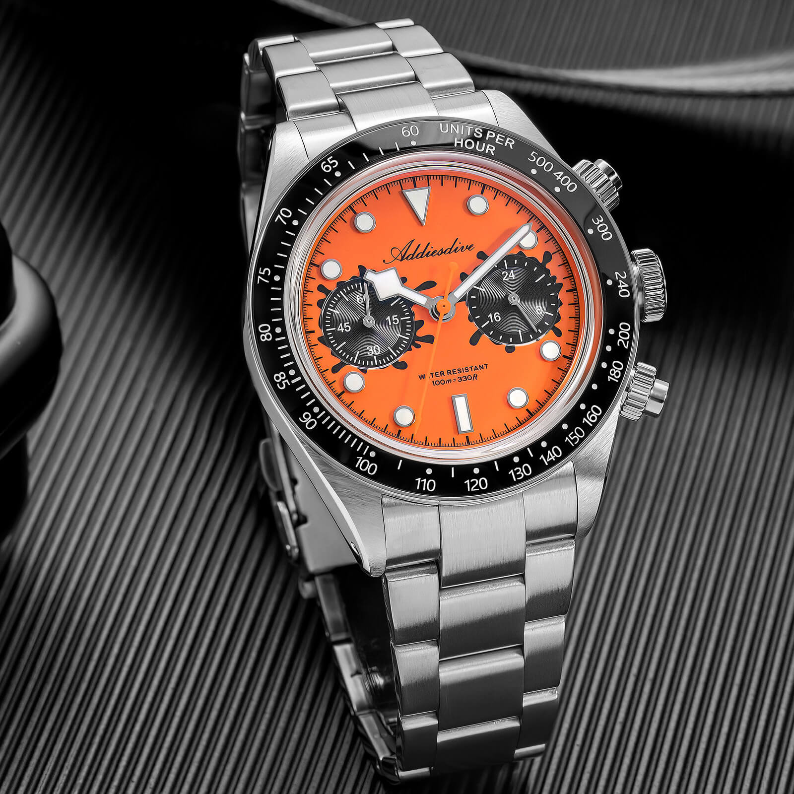 🔥Anniversary Sale🔥ADDIESDIVE 40mm VK64 Chronograph Watch AD2520 - Image 24