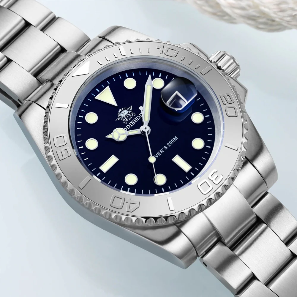 Addiesdive 41mm Quartz Watch Diver's 200M (MY-H3C) - Image 16