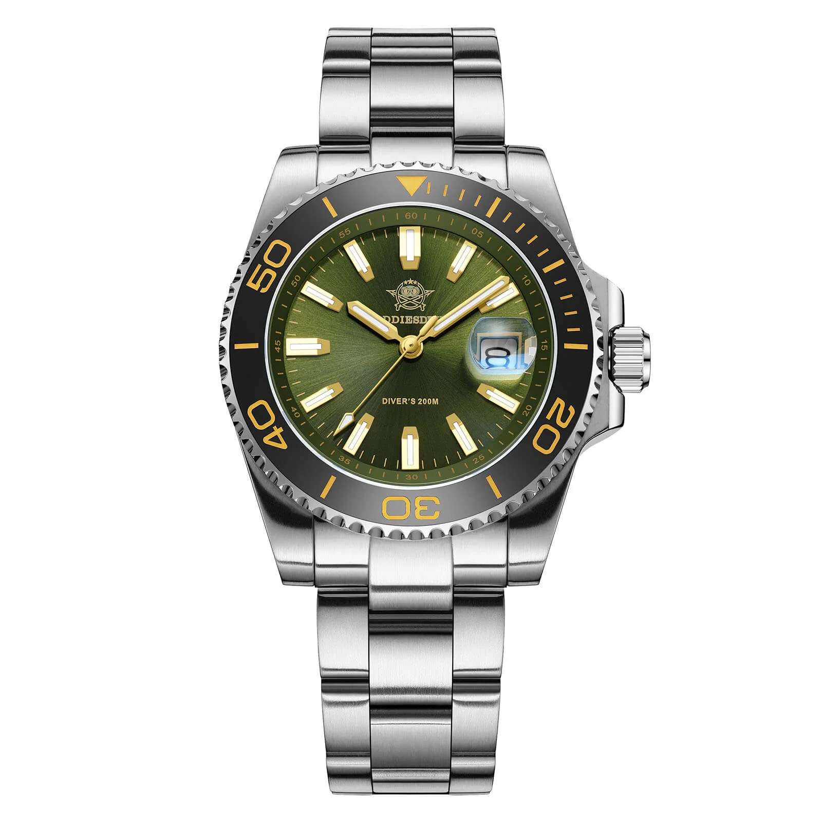 ADDIESDIVE 41mm Vintage Sub Dive Quartz Watch AD2510