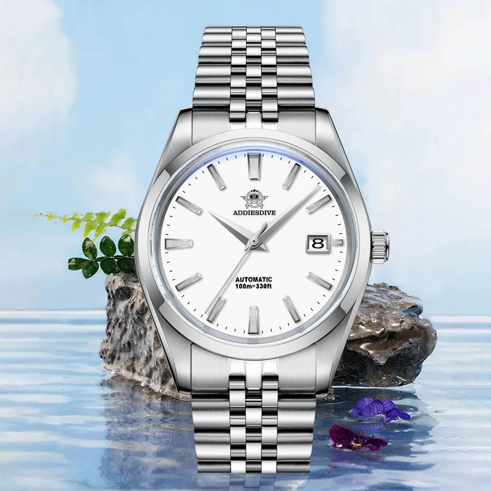 🔥Anniversary Sale🔥Addiesdive 39mm Automatic Watch Diver's 100M NH35 (AD2029) - Image 5